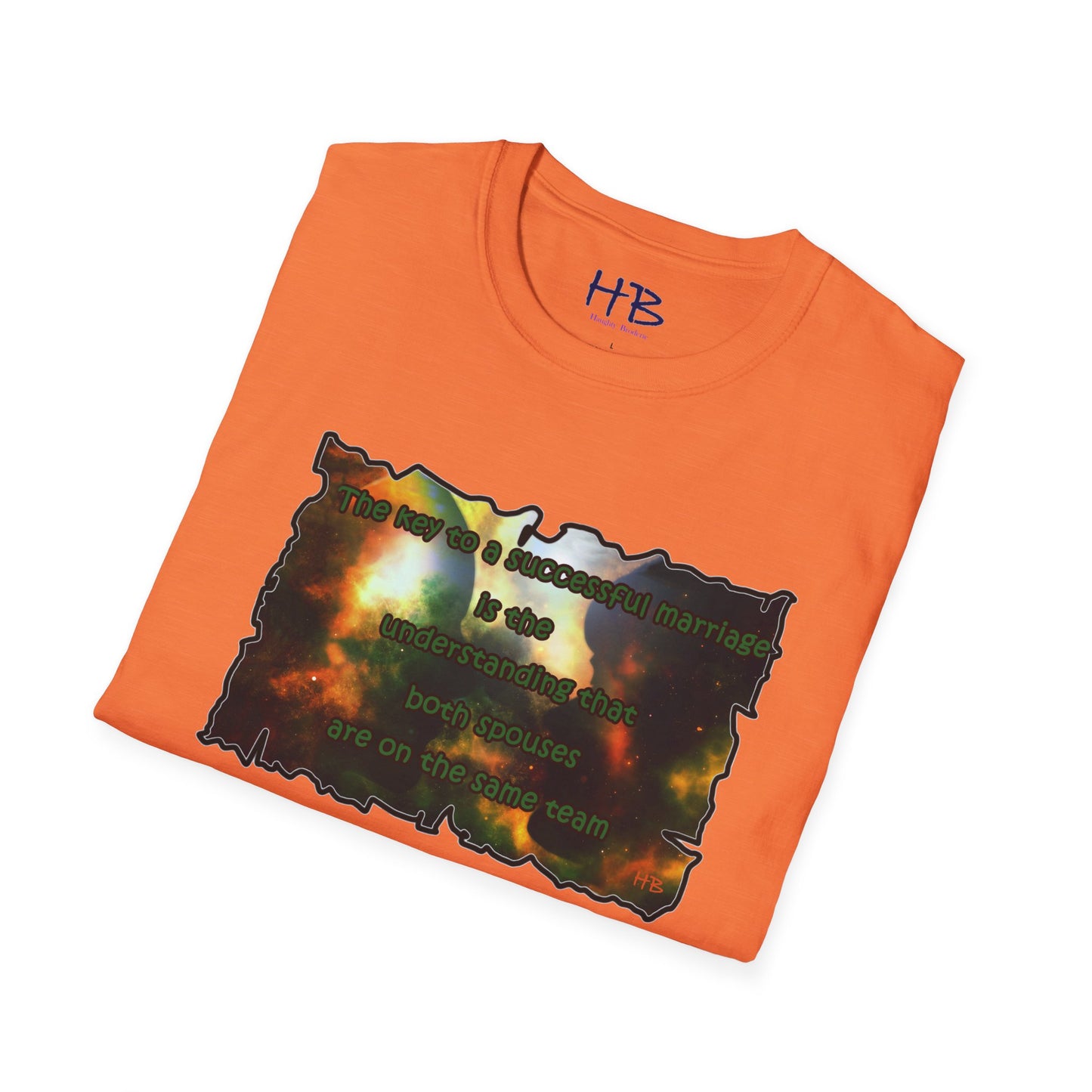 The key to a successful marriage both on the same team