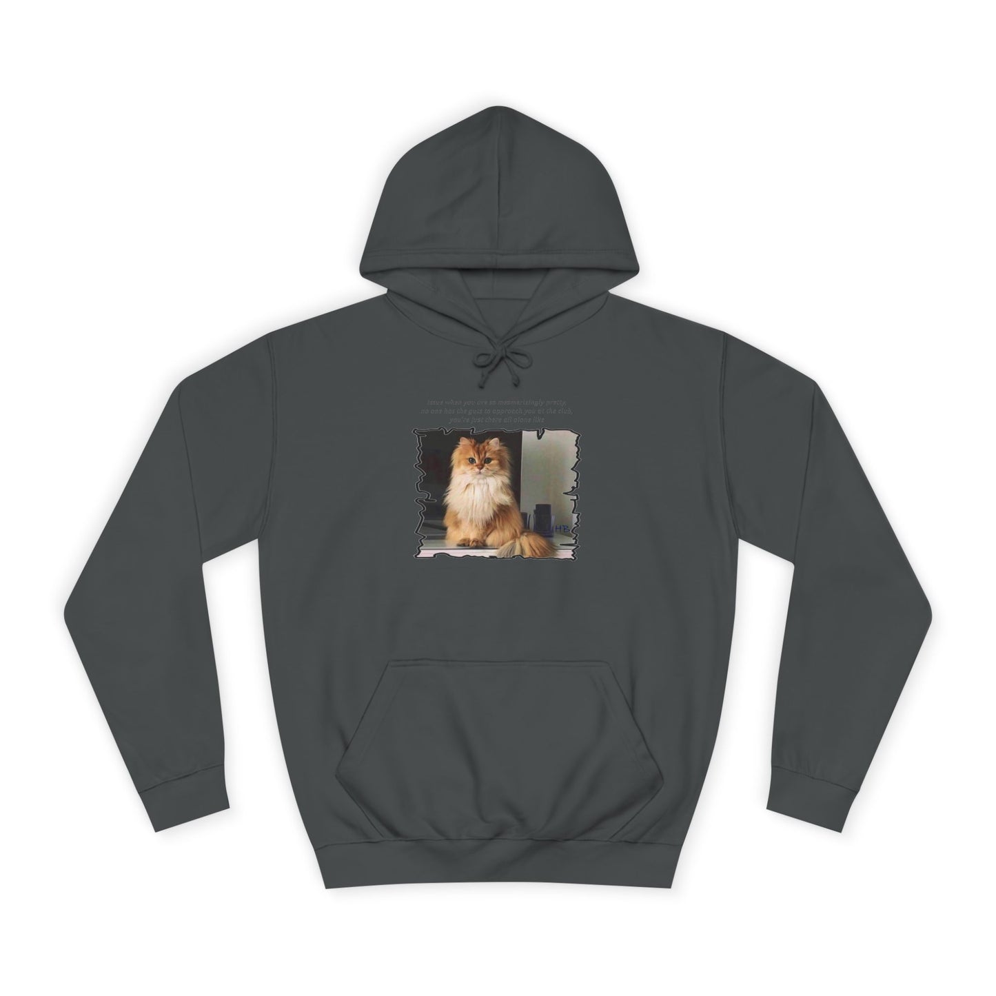 Get Yours Now -- Mesmerizing Lonely Kitty (Hoodie - Cozy and Durable)