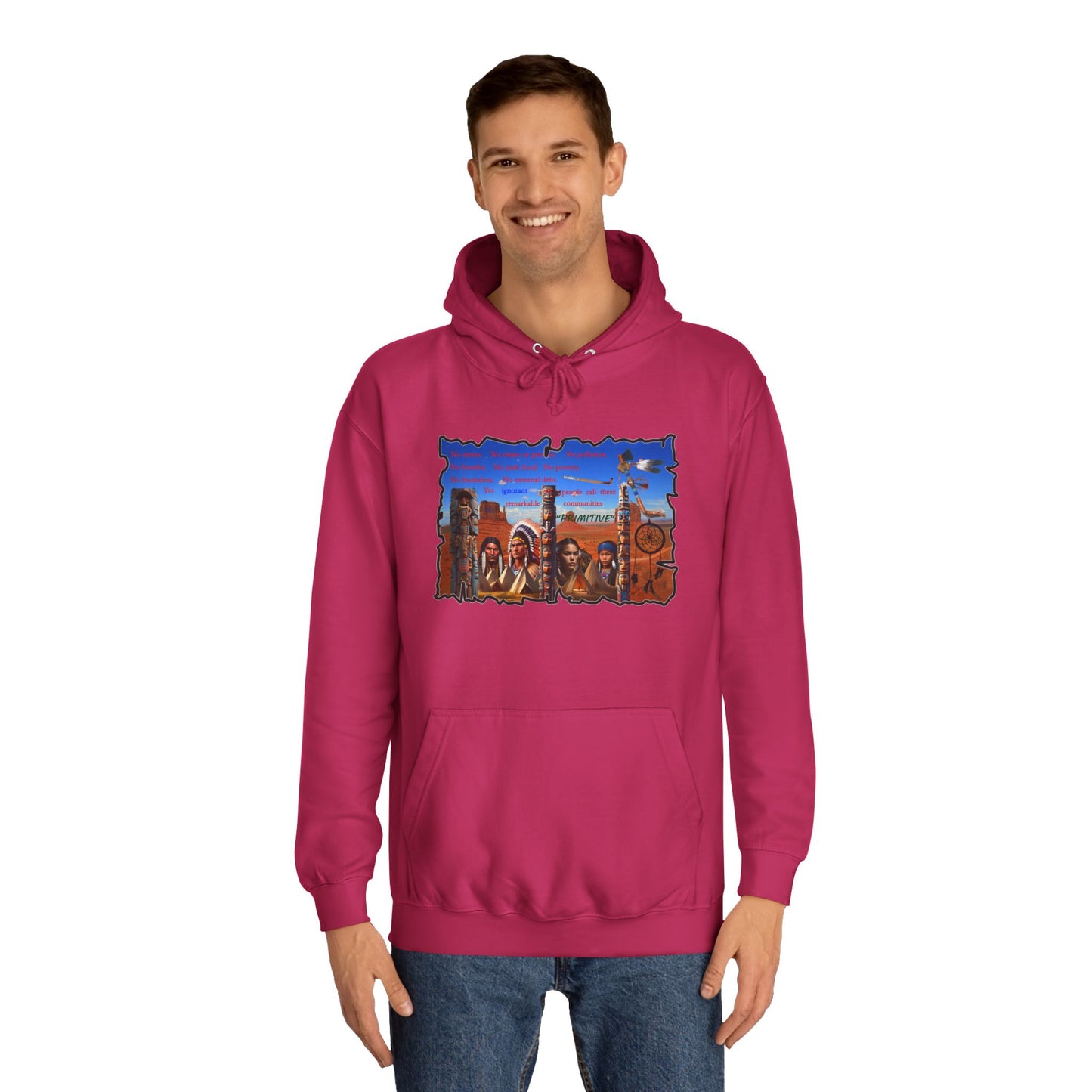 Get Yours Now -- Native Indians (Hoodie - Cozy and Durable)