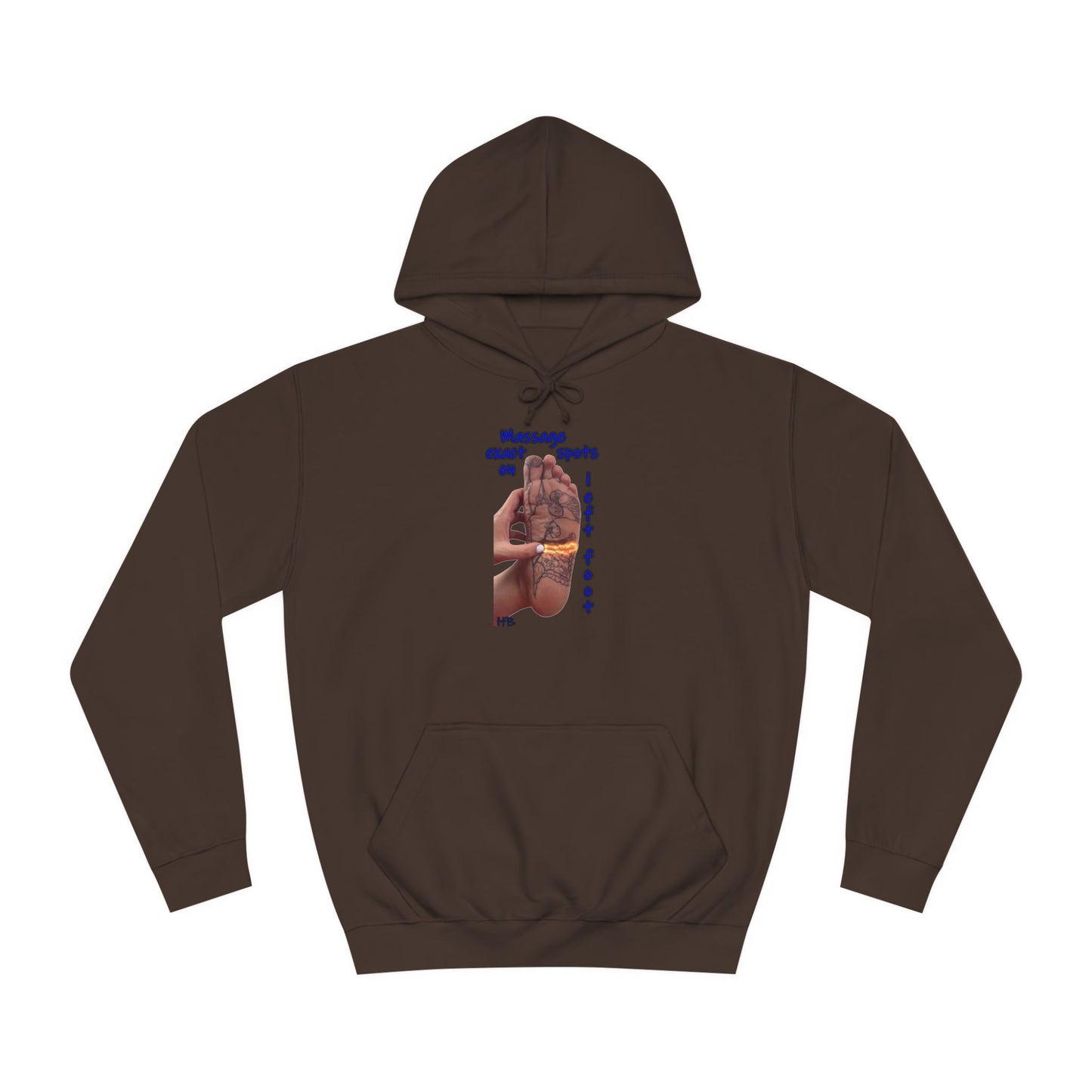 Get Yours Now -- Foot-Palm Wellness Organic Harmony;  Self-Care Holistic Healthwear (Hoodie - Cozy and Durable)