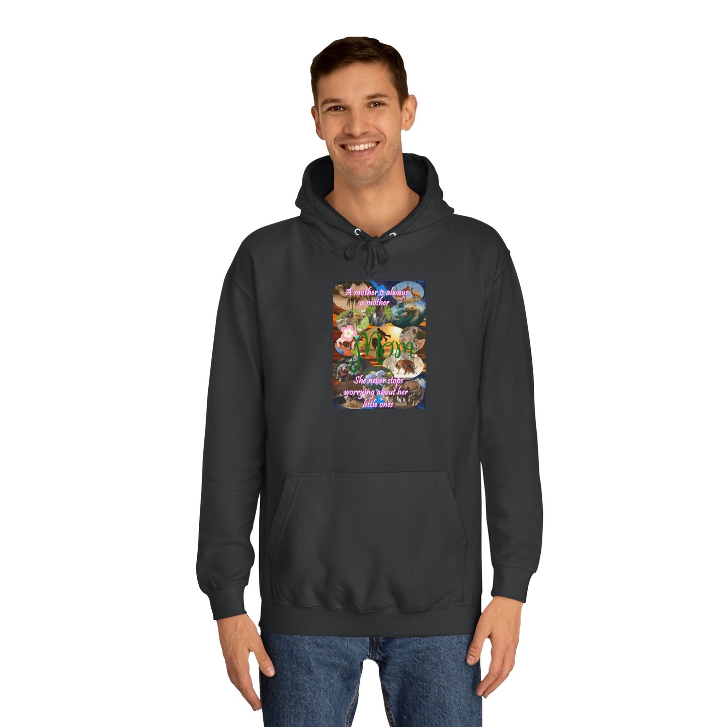 A mother is always a mother (Hoodie - Cozy and Durable)