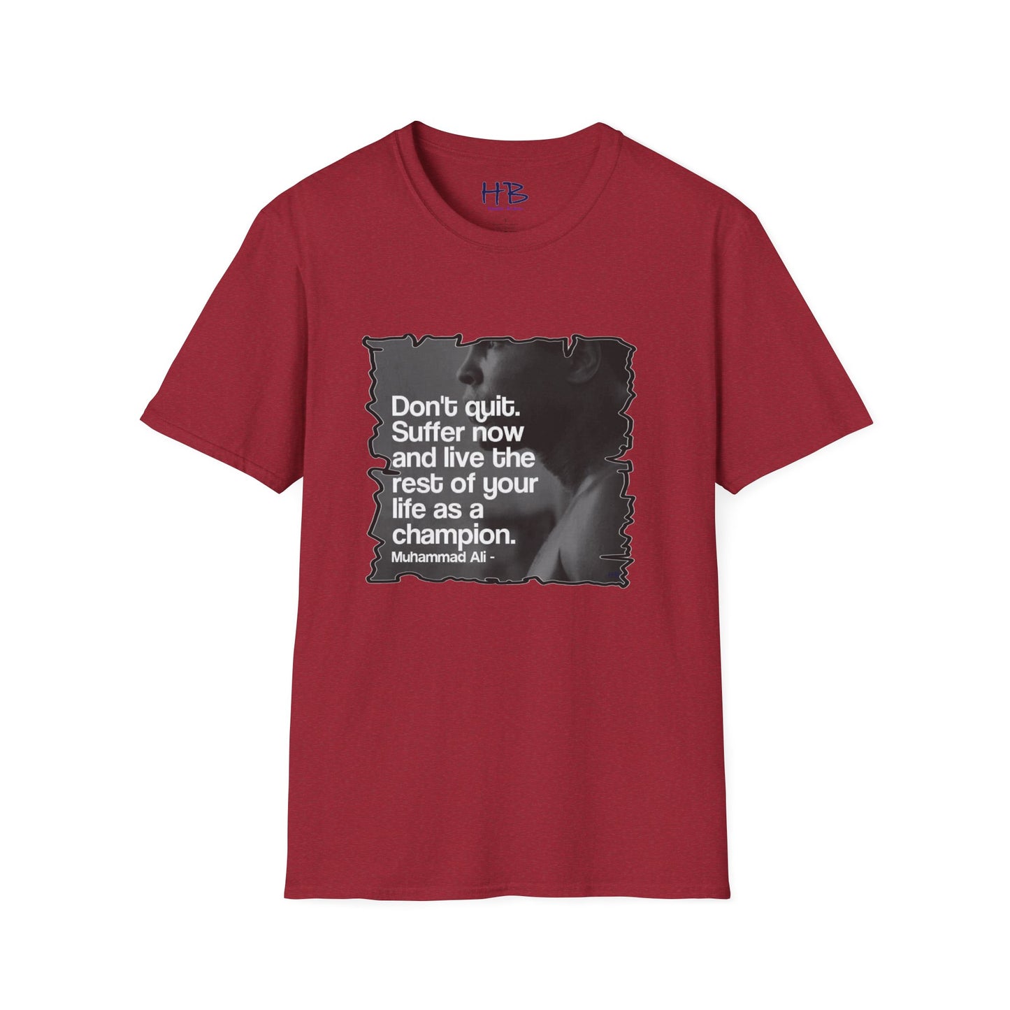 Suffer Now, Triumph Forever: The Muhammad Ali Motivate Tee