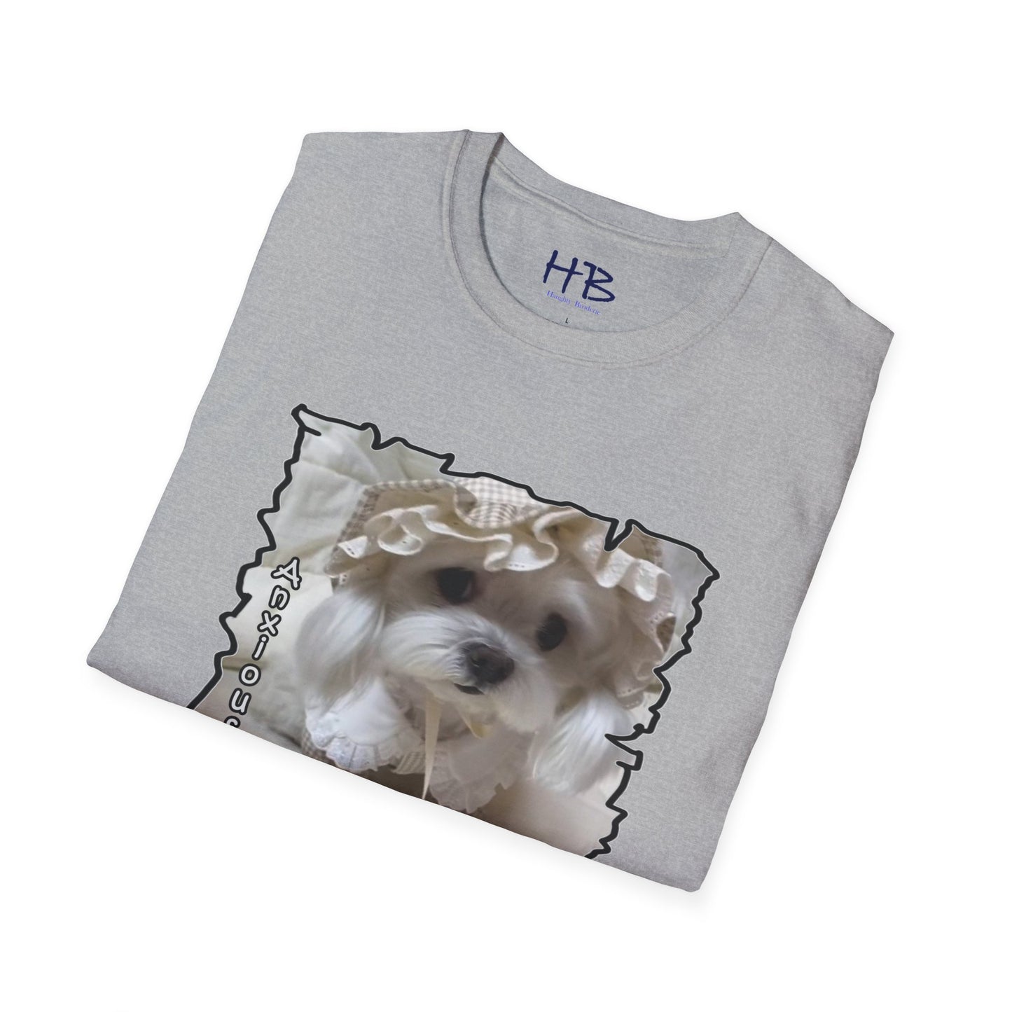 Bichon Maltese anxious about tonight's gala