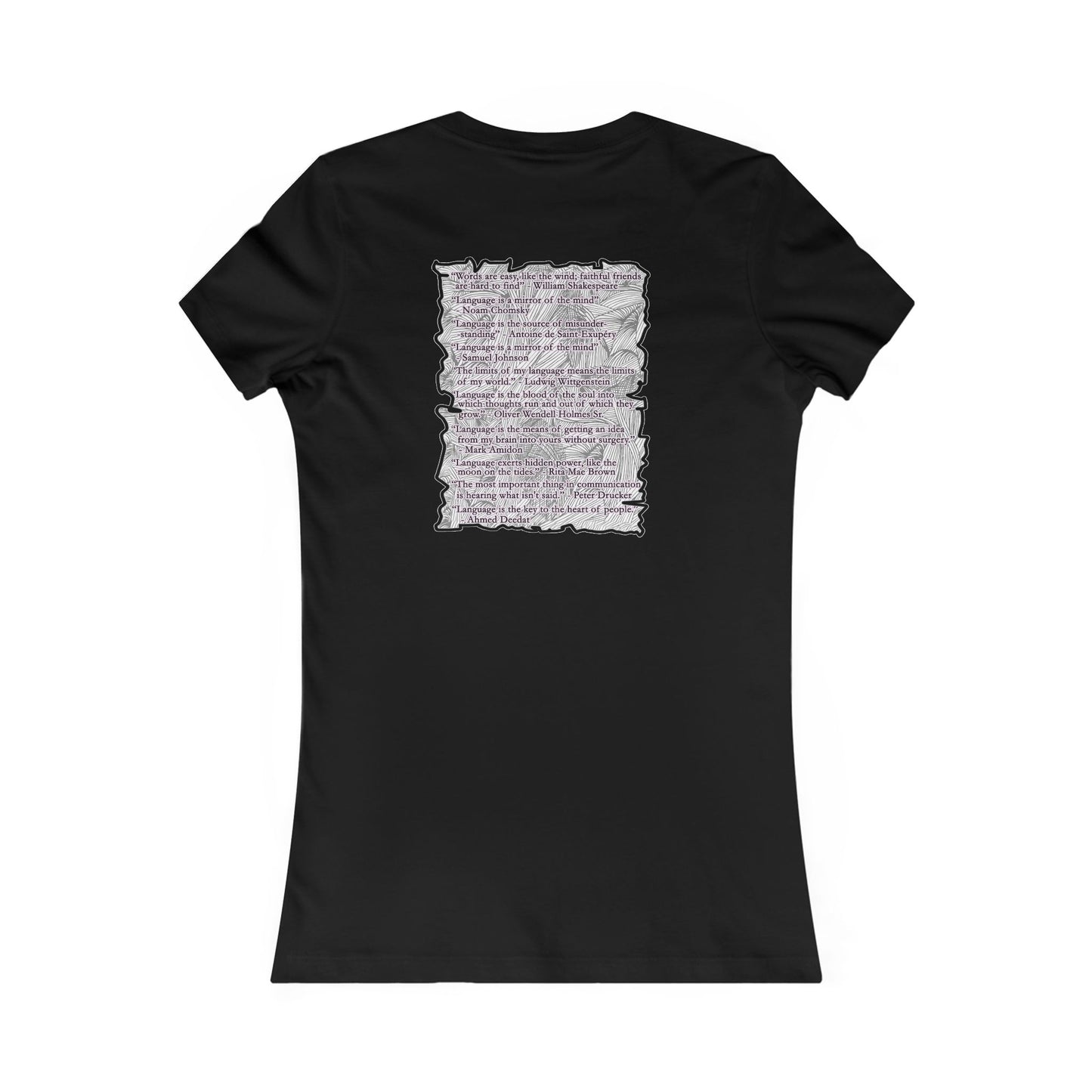 Different words which are spelled out to describe the opposite of it!! (Women - Premium Cotton Tee)