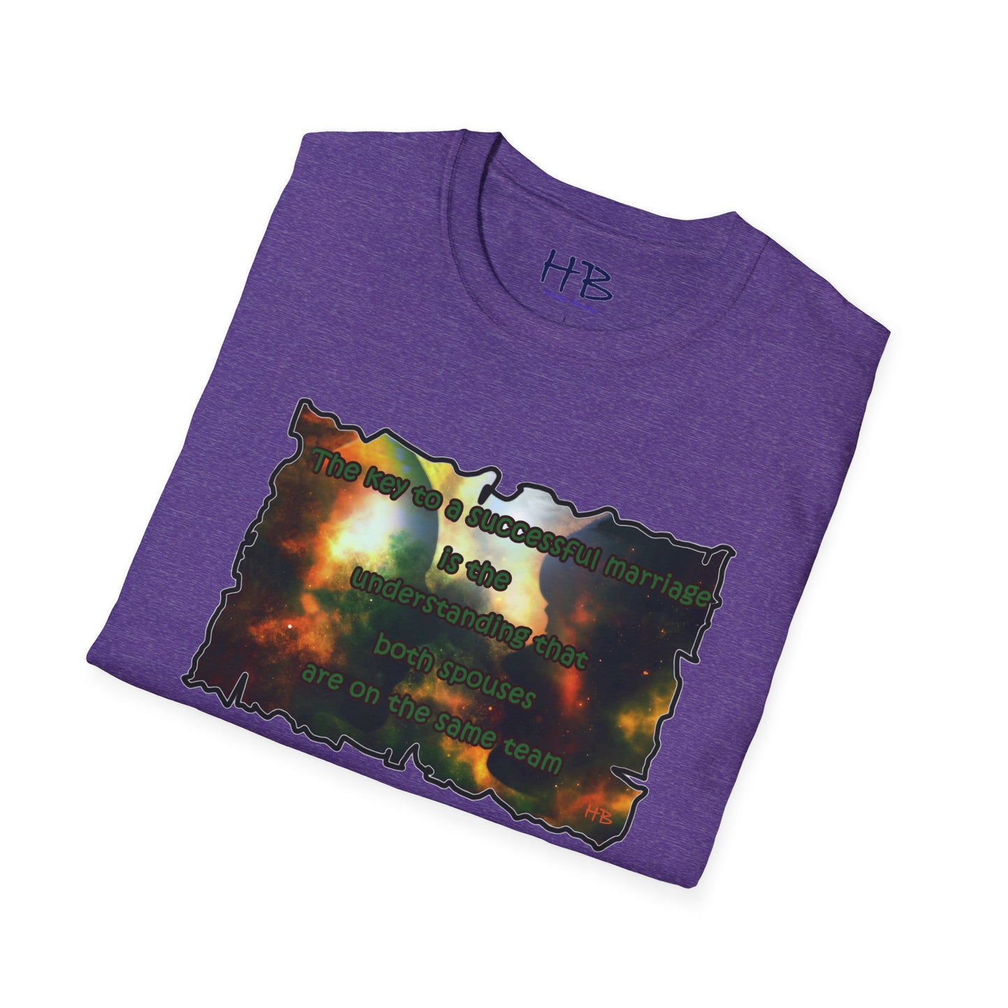 The key to a successful marriage both on the same team