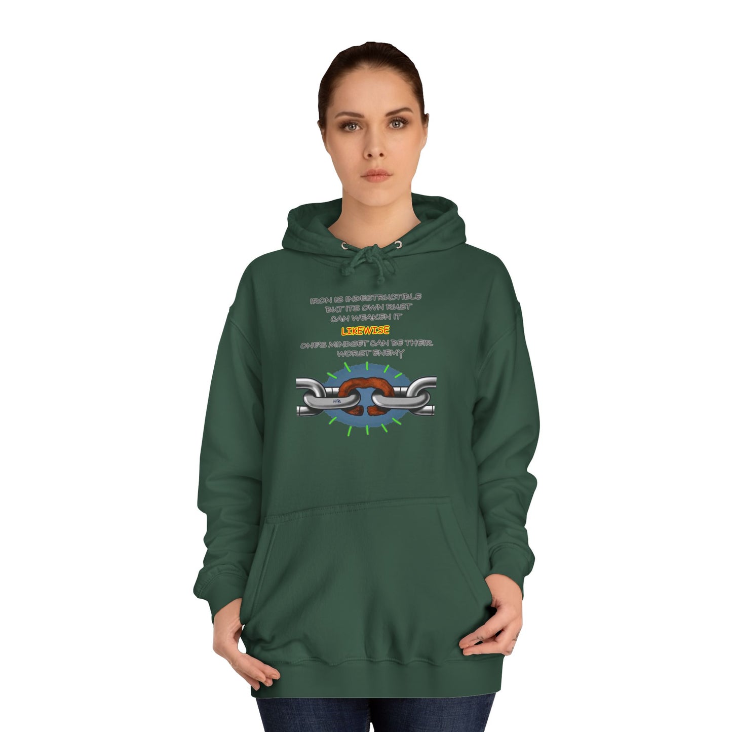 Get Yours Now -- Empowering Mental Resilience Mindset (Hoodie - Cozy and Durable)