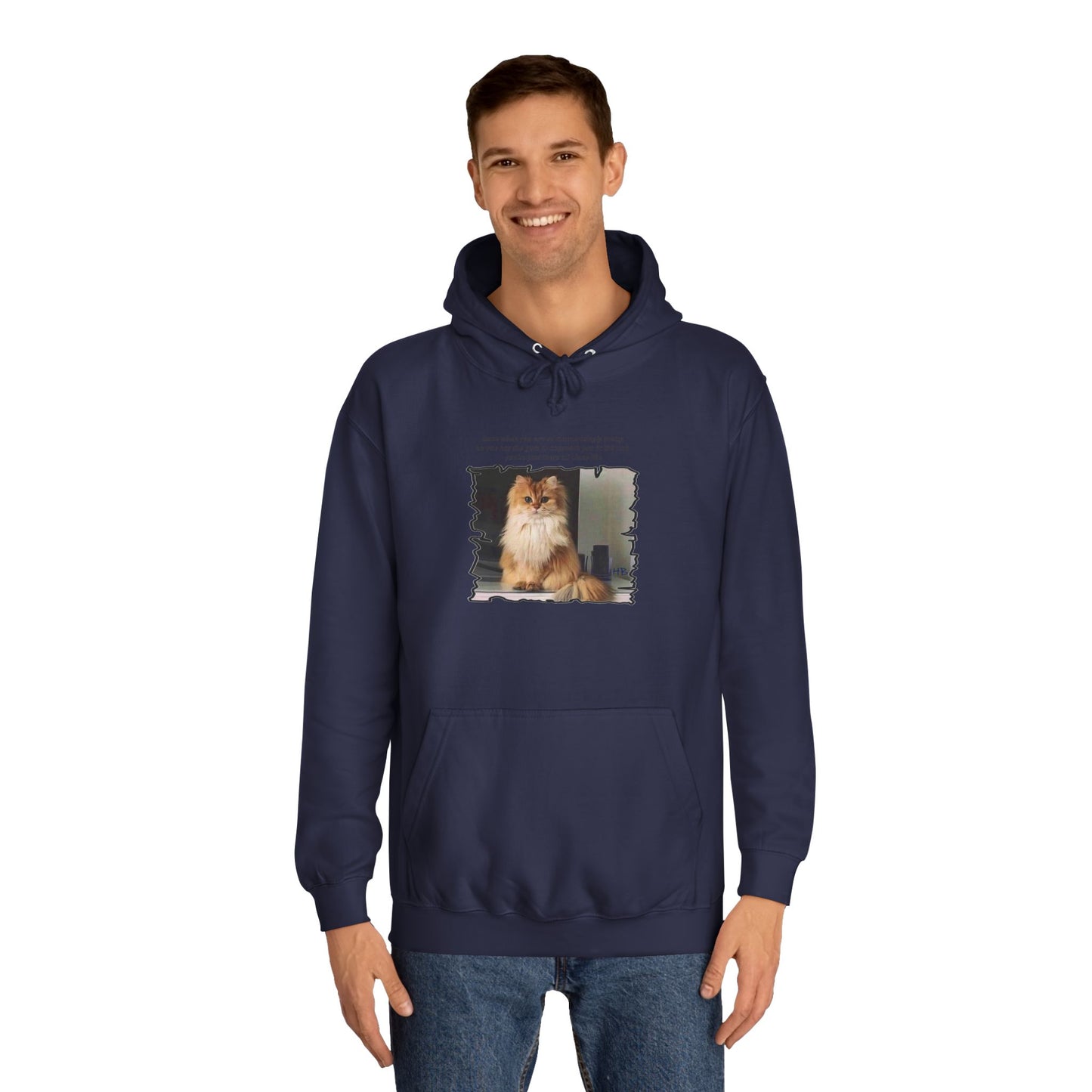 Get Yours Now -- Mesmerizing Lonely Kitty (Hoodie - Cozy and Durable)