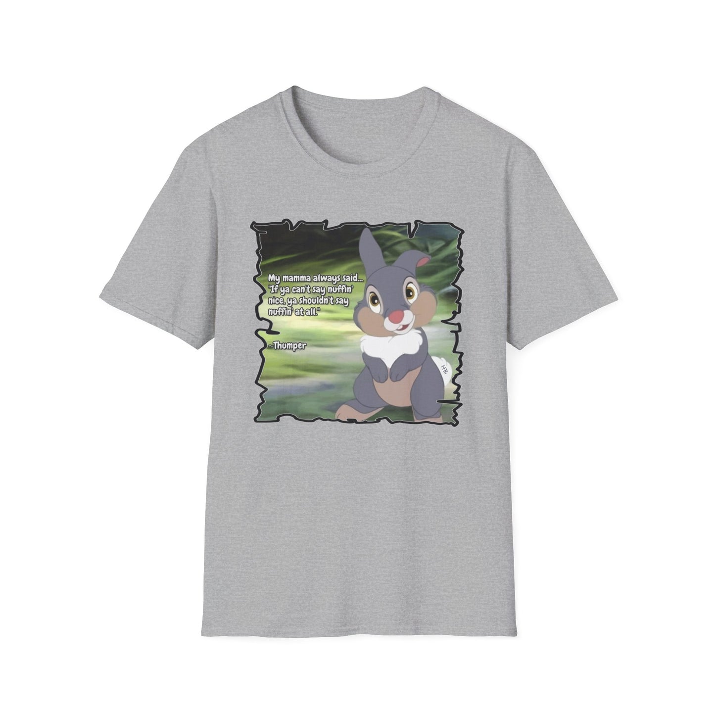 Silence is preferable to negative speech, say "nuffin' at all'