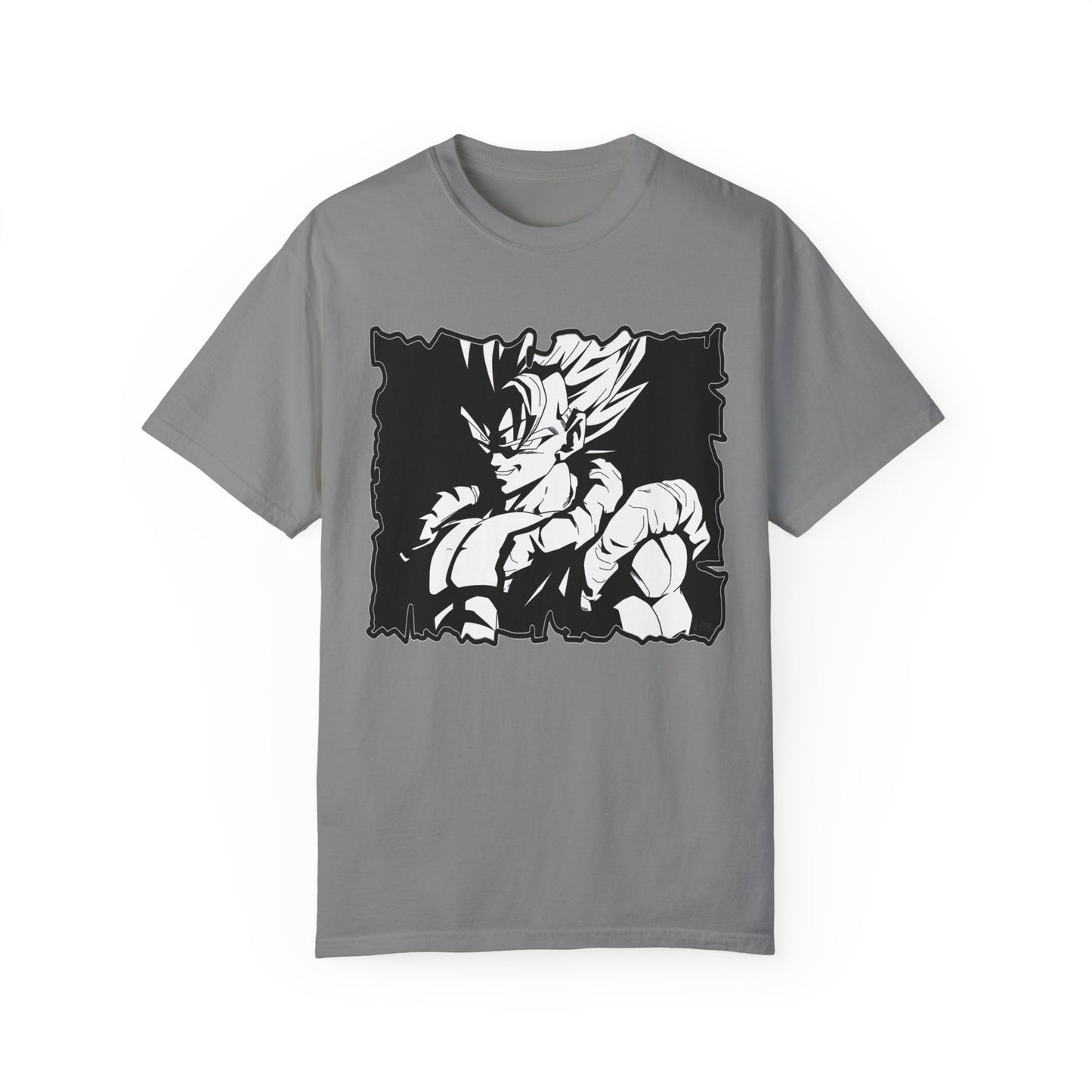 Ultimate Power Awakened Superhero anime in black and white