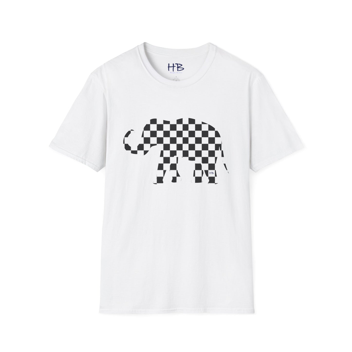 Sophistication Redefined: Unleash Your Style with the Elephant-Inspired Checkered one