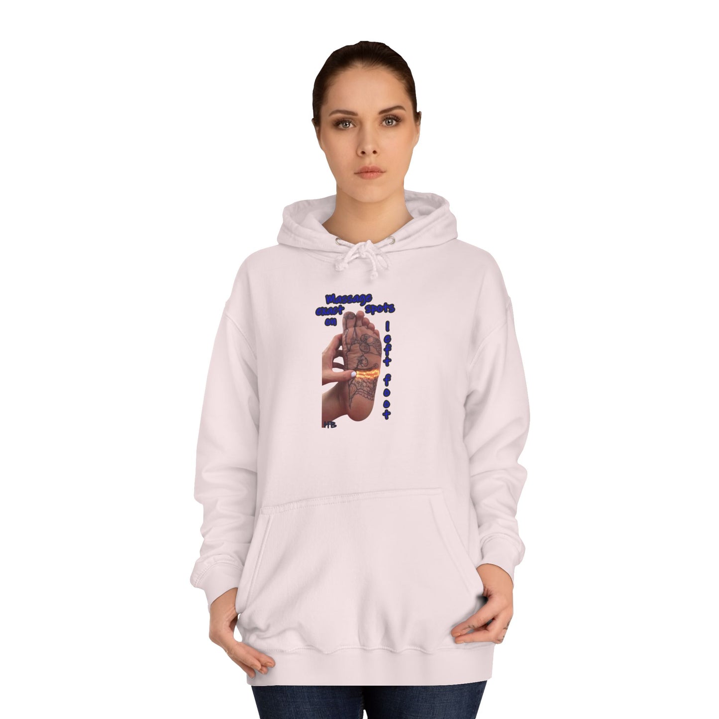 Get Yours Now -- Foot-Palm Wellness Organic Harmony;  Self-Care Holistic Healthwear (Hoodie - Cozy and Durable)