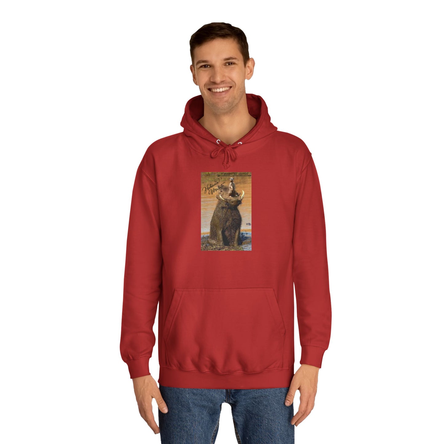 Smile Spark with Hakuna Matata Positivity Patrol Duo (Hoodie - Cozy and Durable)