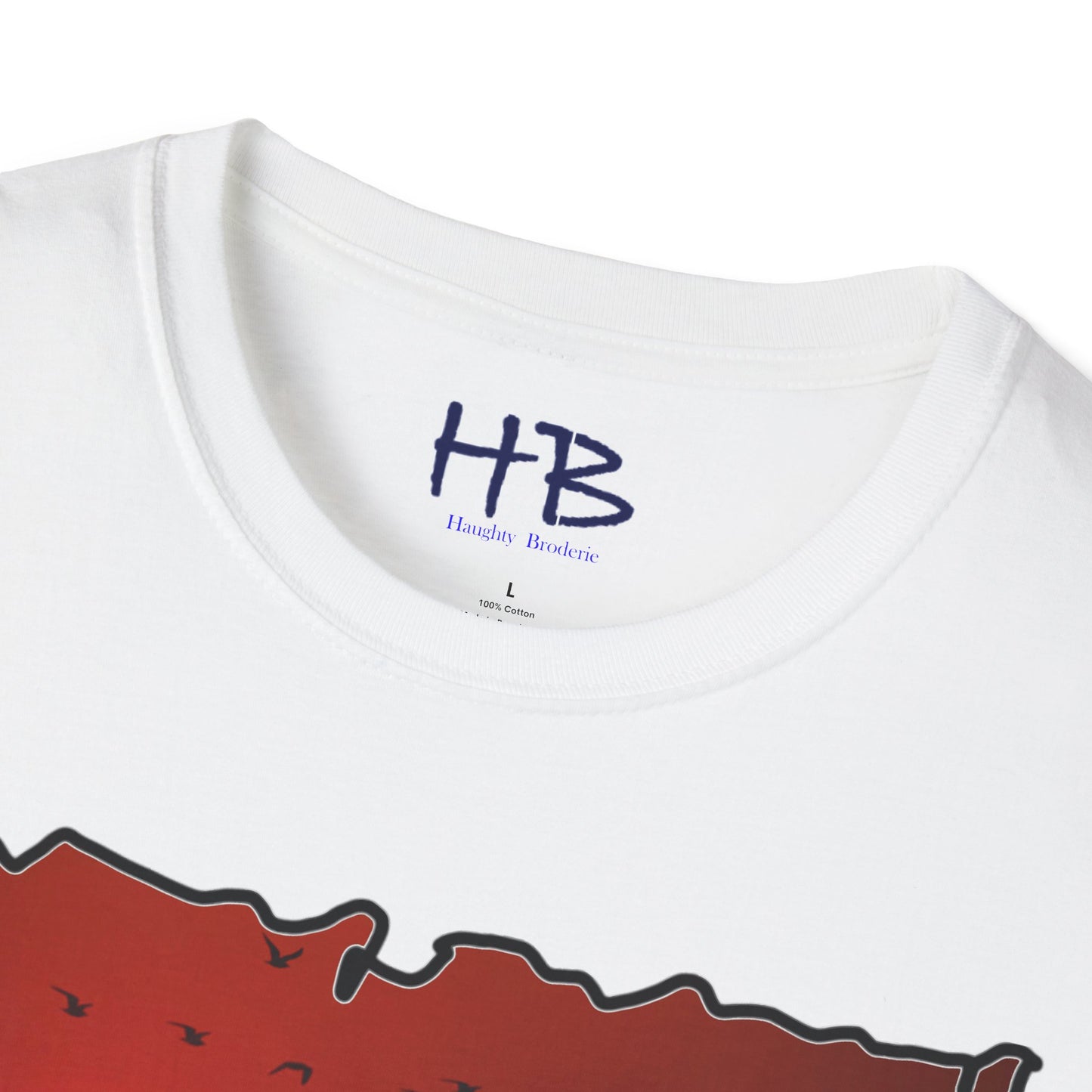 Avian Symphony in a Orange Odyssey; Moonlit Migration in Dusk's Embrace