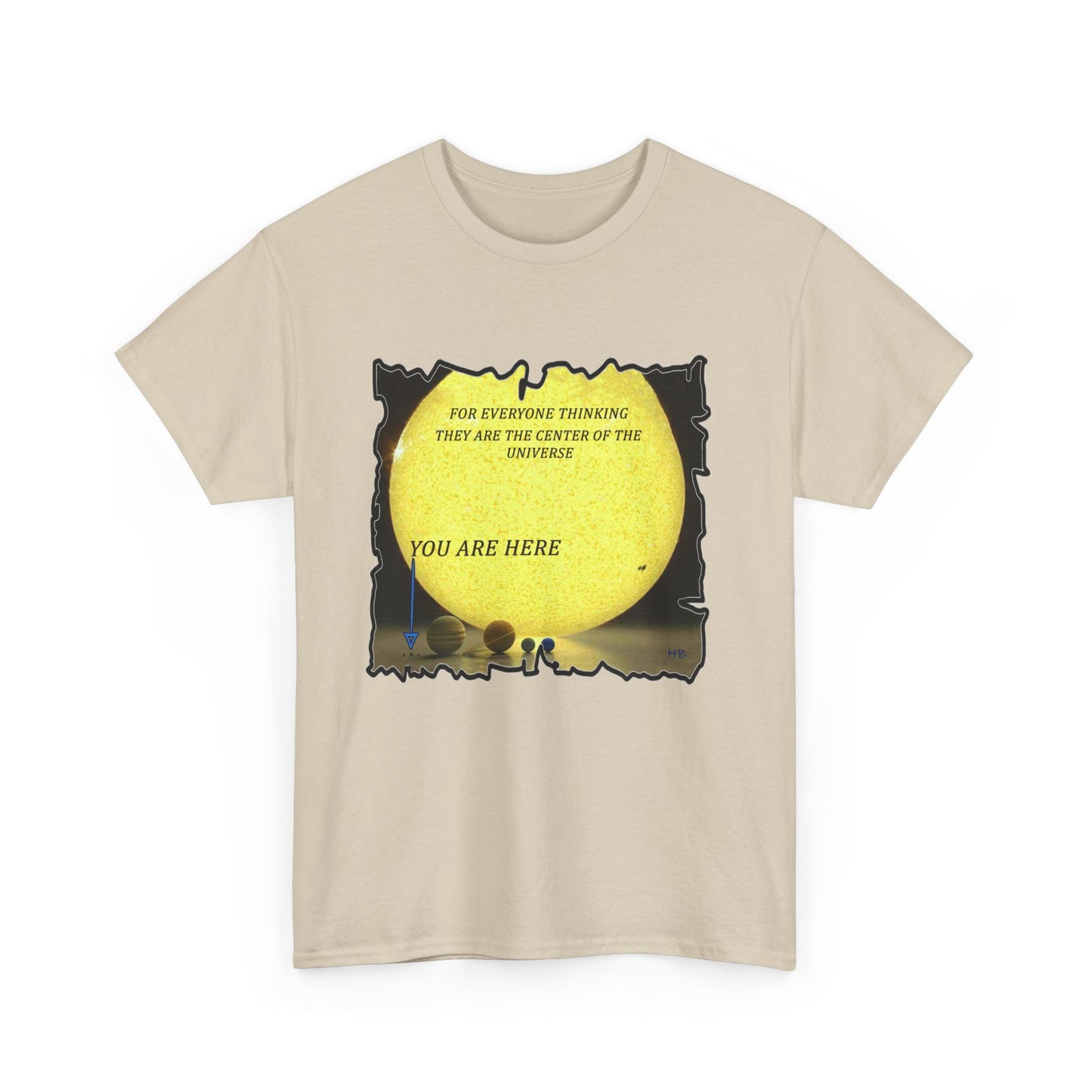 Center of the universe Reality Check using Galactic Humor