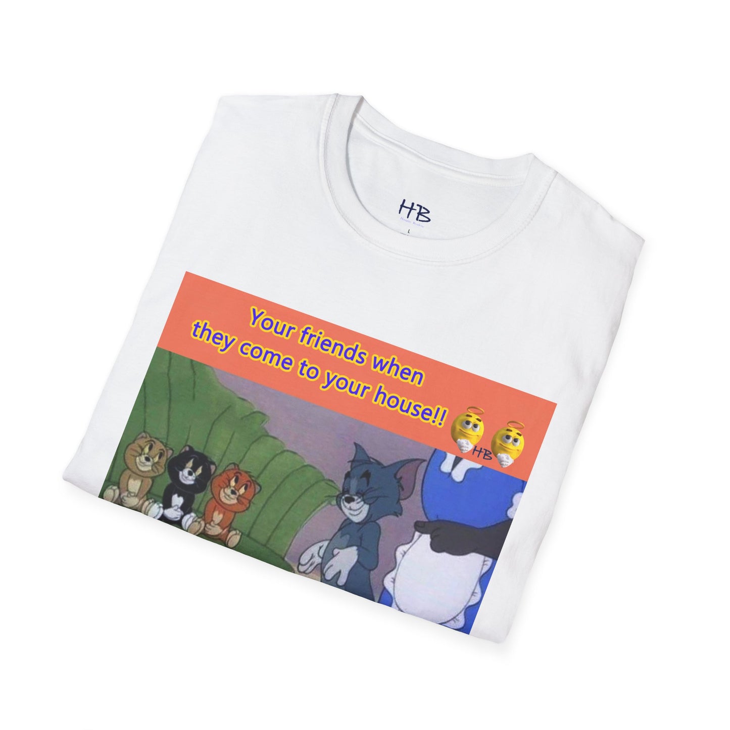 Tom and his innocent looking little friends in front of Mammy