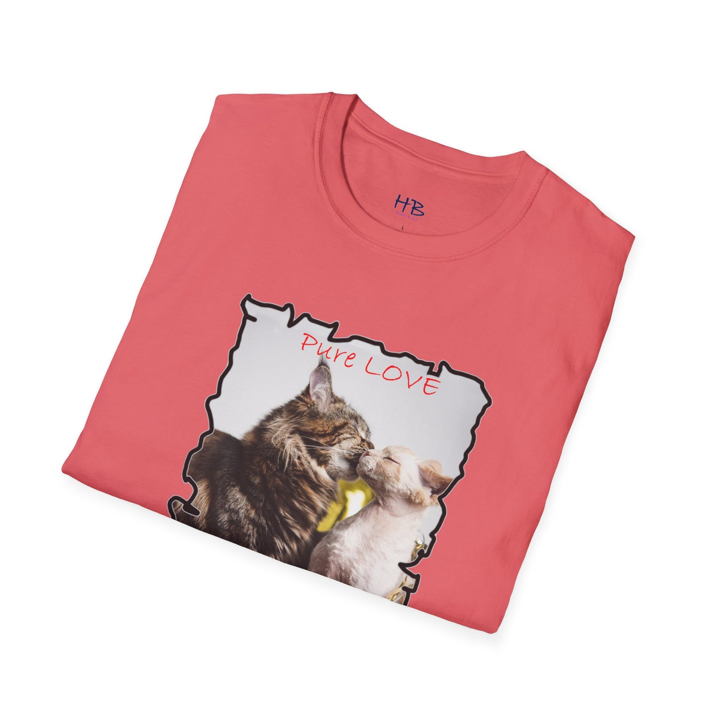 Pure LOVE Cats kissing