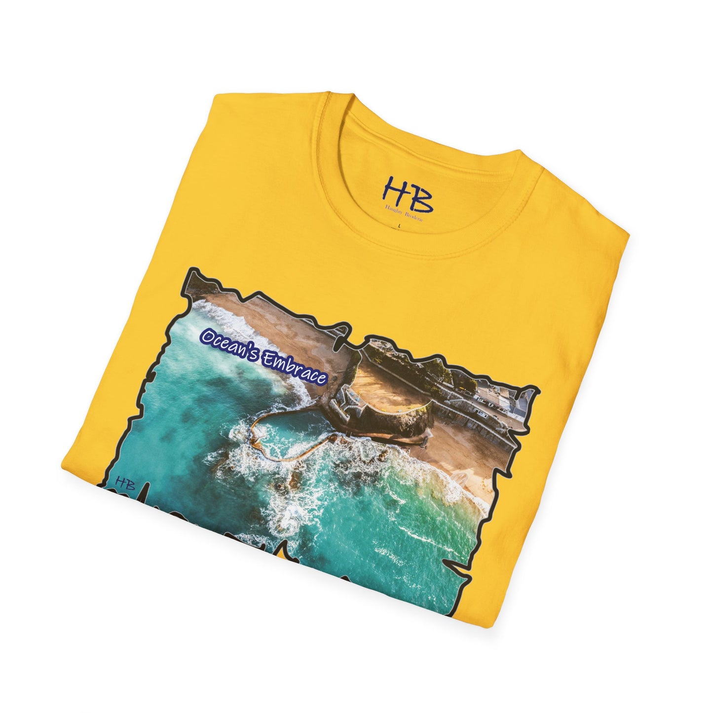 Secluded Ocean Pool's Coastal Elegance ; Tidal Harmony using Aquatic Poetry