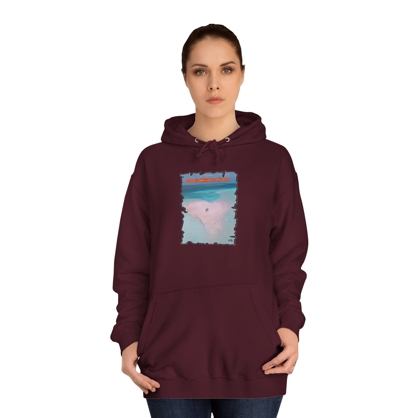 Get Yours Now -- Mystical Sands: Love's Eternal Enchantment Ode to Love (Hoodie - Cozy and Durable)