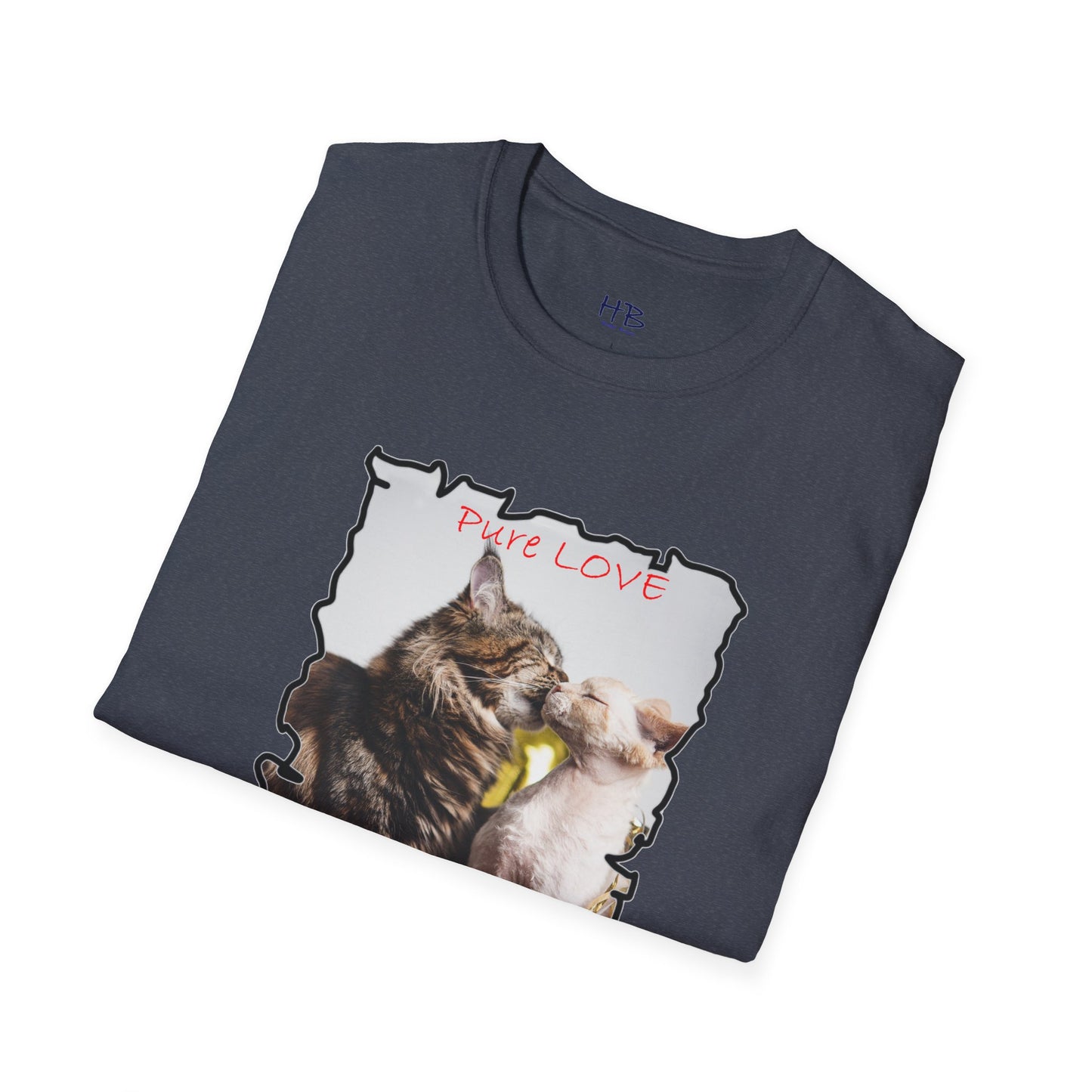 Pure LOVE Cats kissing