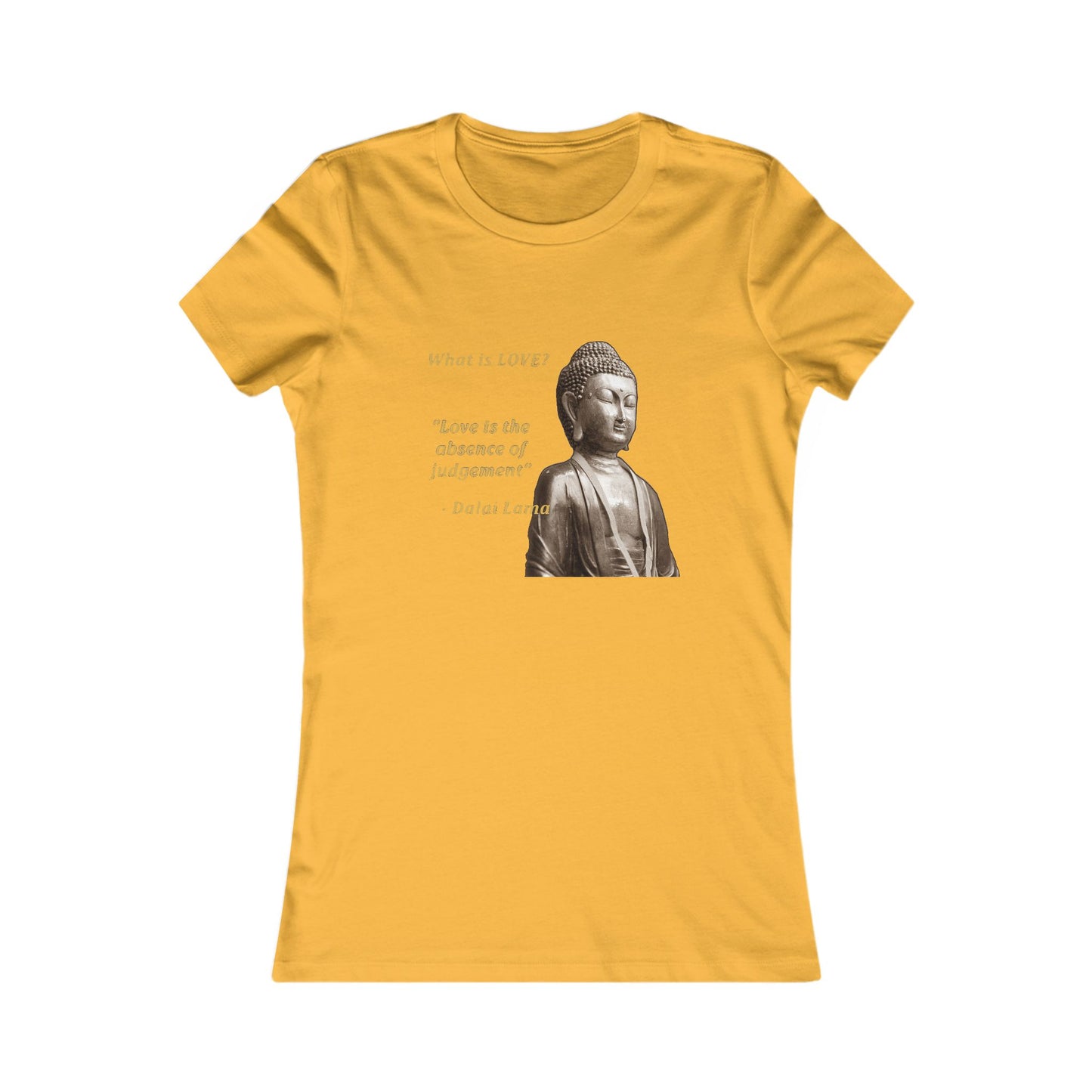 Love is the absence of jugement  (Women - Premium Cotton Tee)