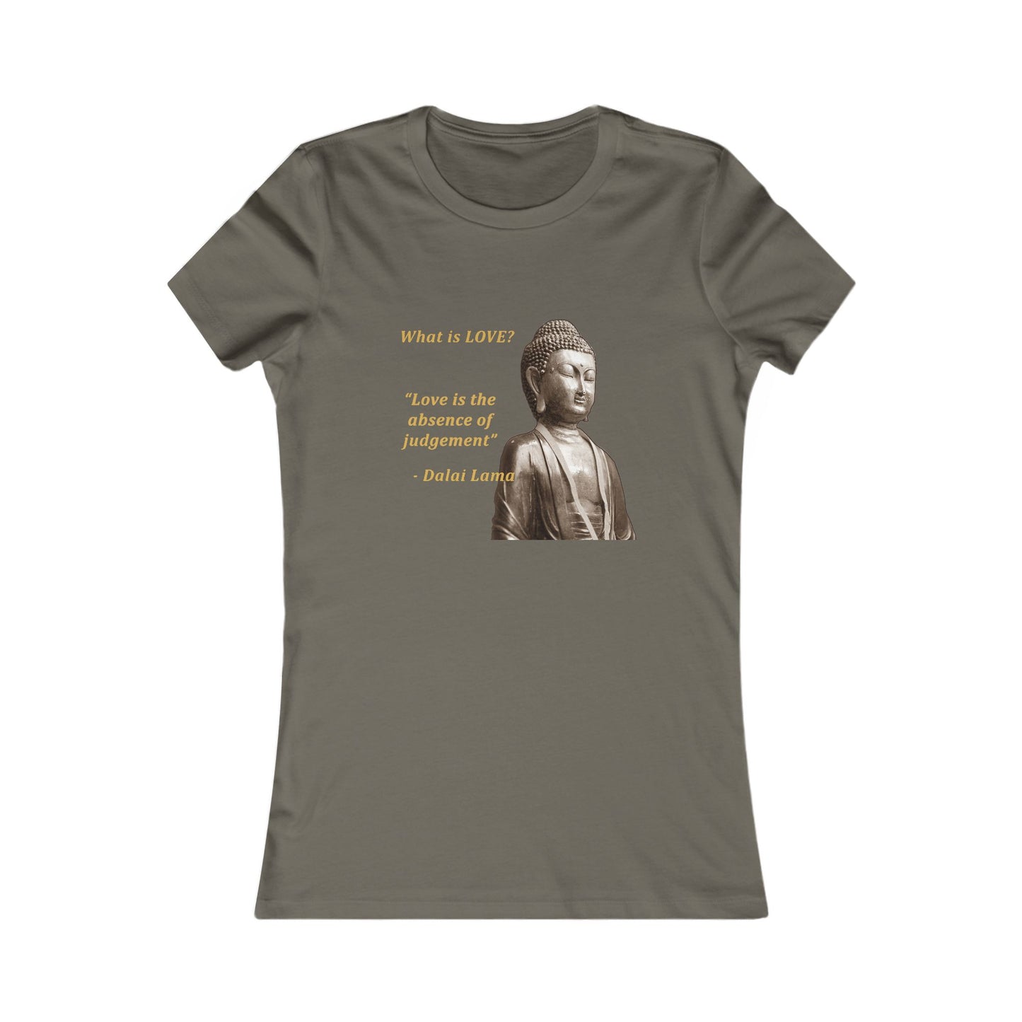 Love is the absence of jugement  (Women - Premium Cotton Tee)