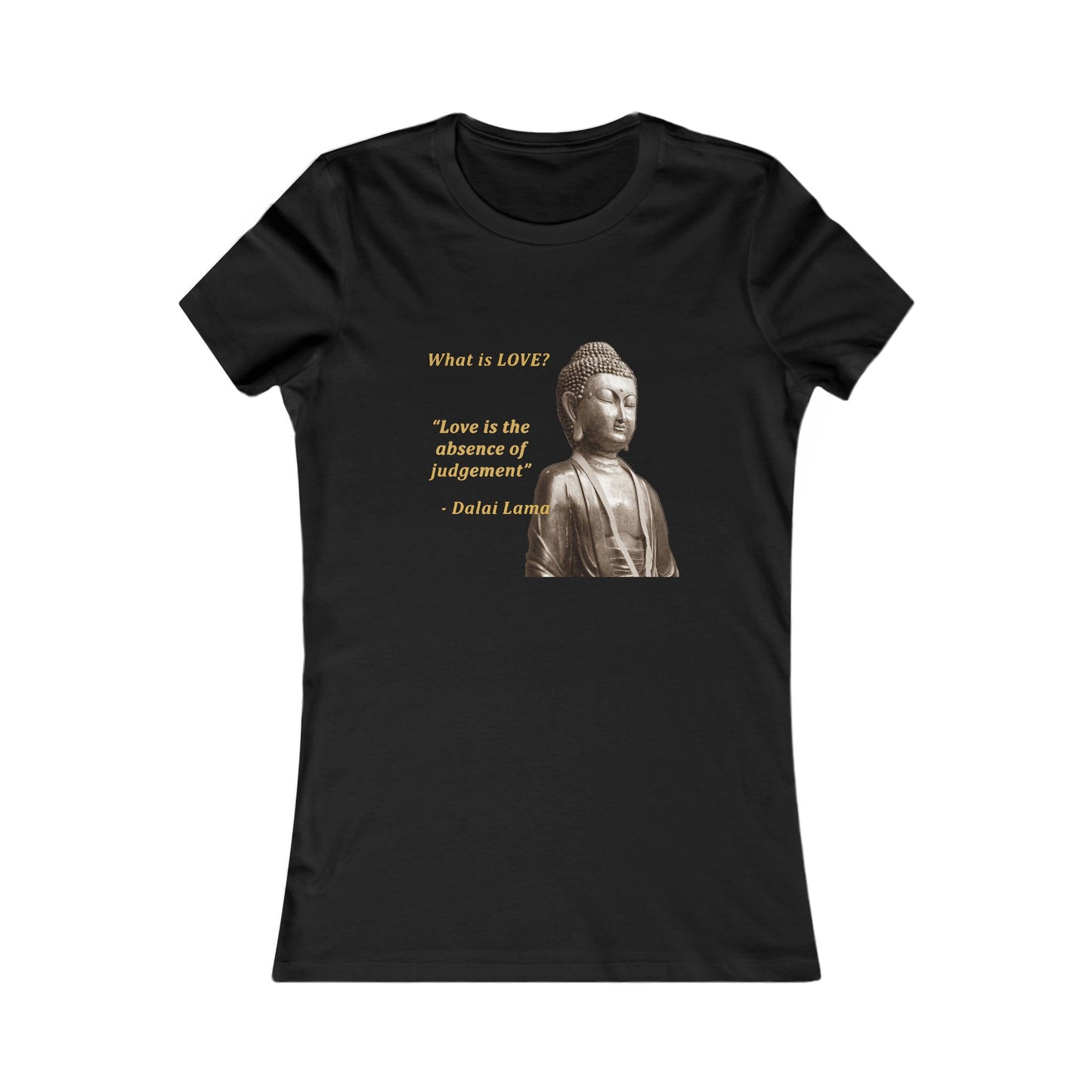 Love is the absence of jugement  (Women - Premium Cotton Tee)