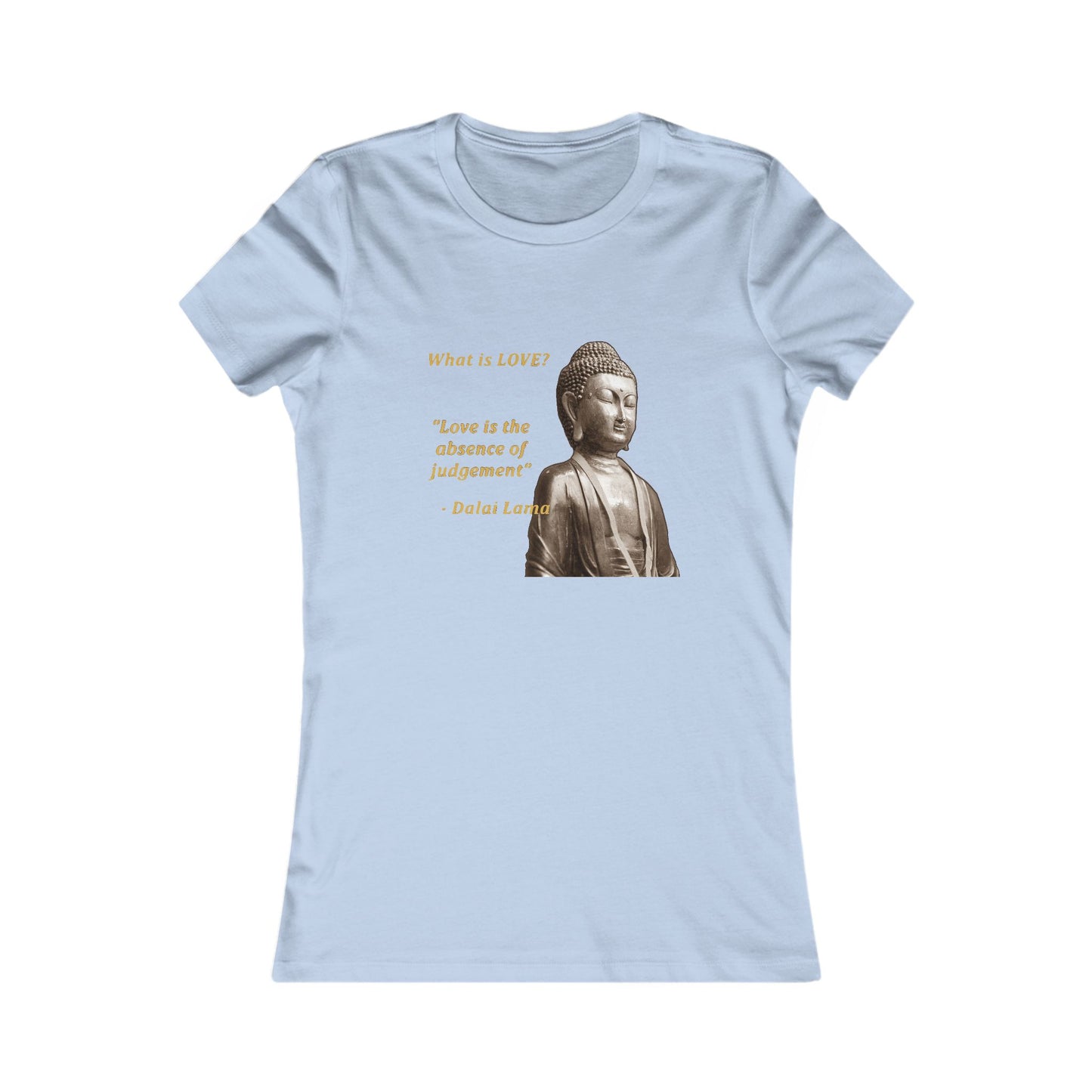 Love is the absence of jugement  (Women - Premium Cotton Tee)