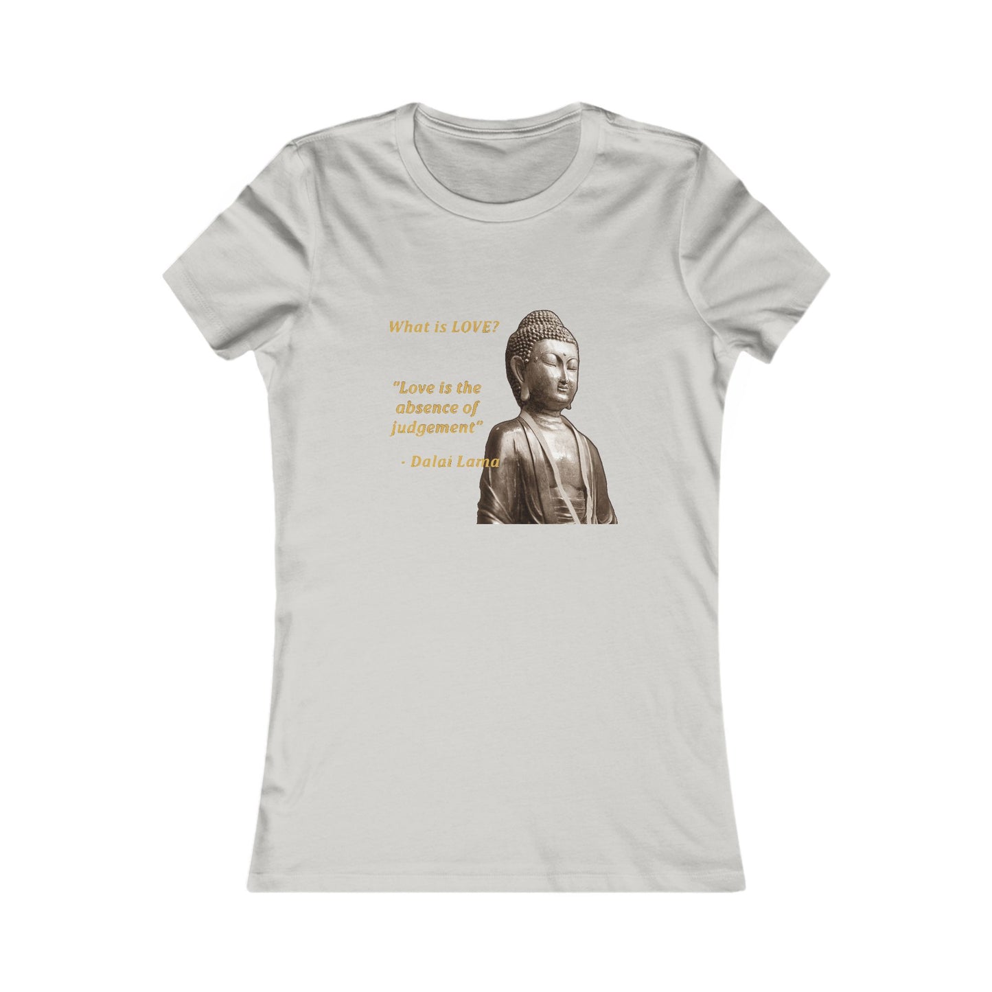 Love is the absence of jugement  (Women - Premium Cotton Tee)
