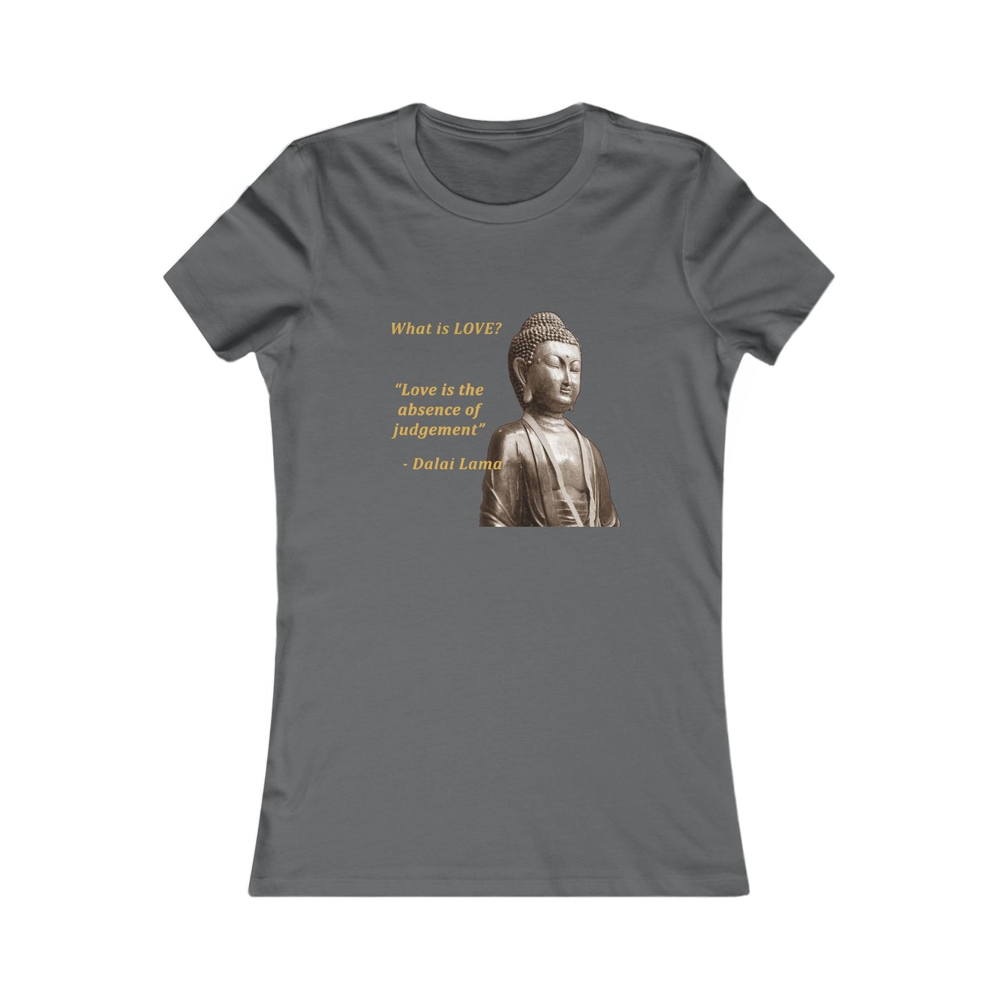 Love is the absence of jugement  (Women - Premium Cotton Tee)