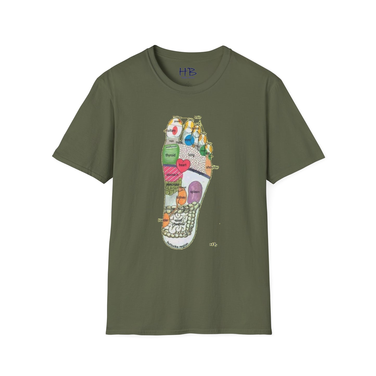 Foot's Palm Wisdom: Unlocking the Secrets of Holistic Well-Being with Our Captivating Tee Shirt"