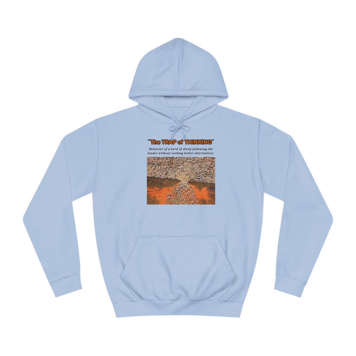 Thought-Provoking Independent Thinker (Hoodie - Cozy and Durable)