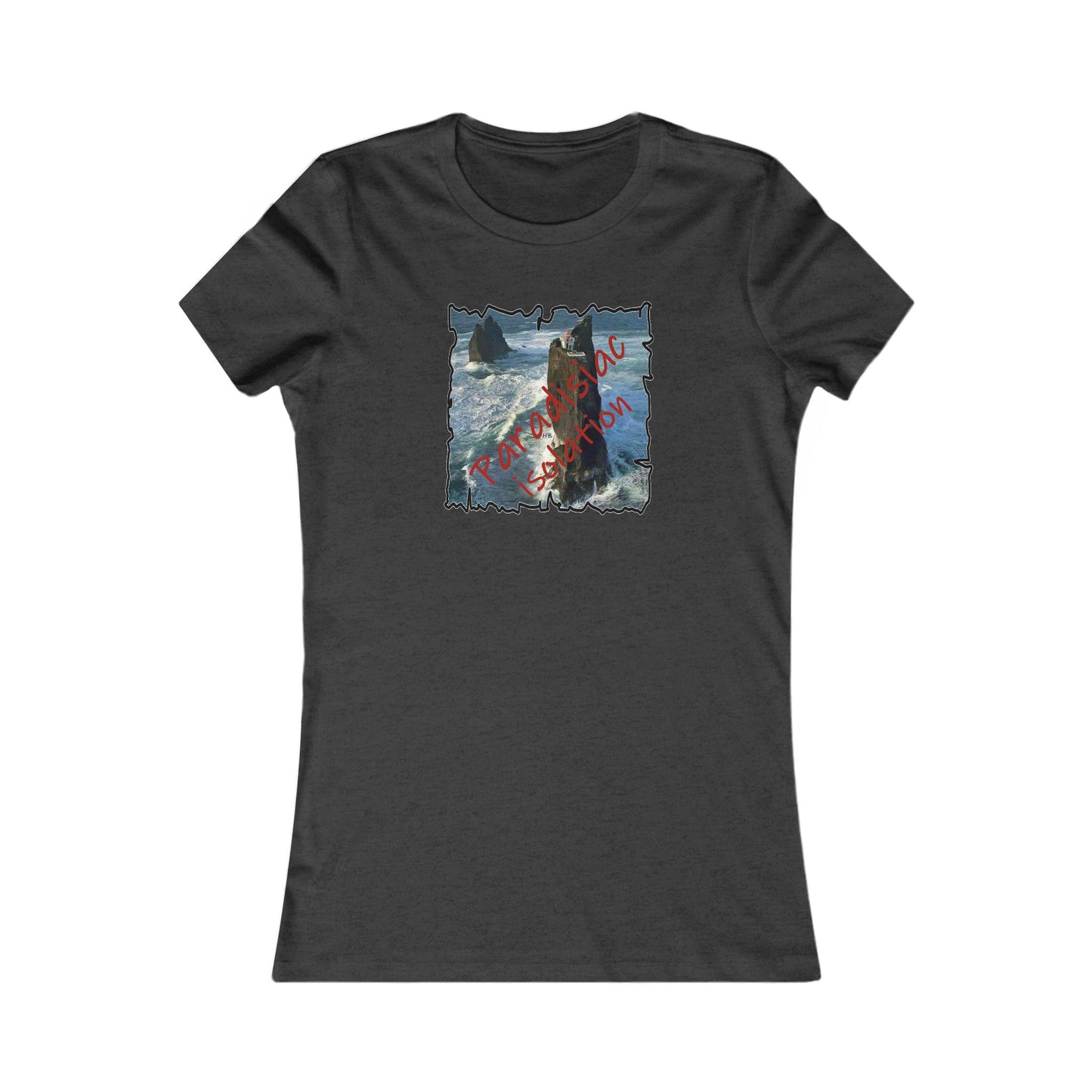 Serene Paradisiac Isolation (Women - Premium Cotton Tee)
