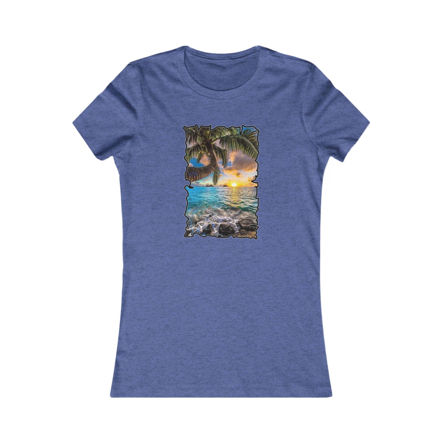 Gorgeous Sunrise (Women - Premium Cotton Tee)