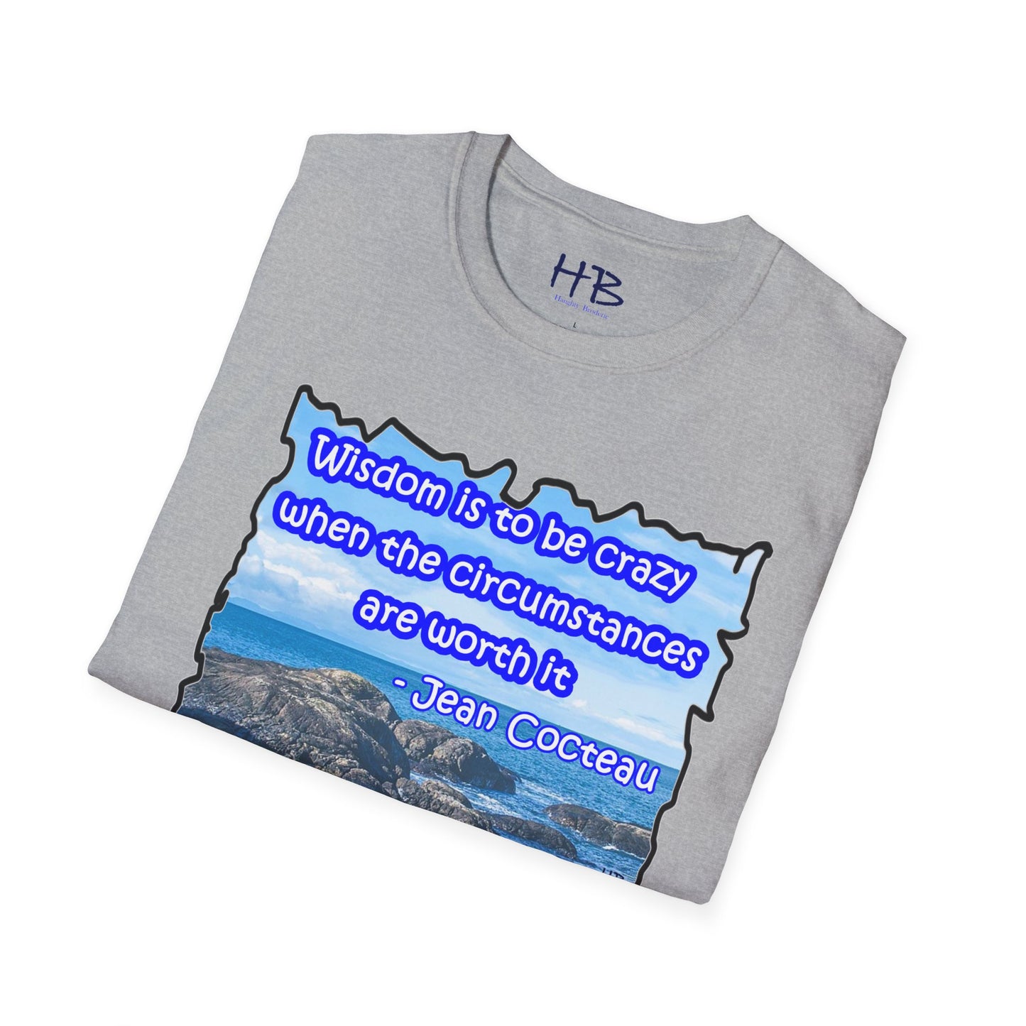 Waves of Wisdom with Rocks of Audacity: Sartorial Expression, Be Bold, Be You to Inspire with Cocteau's Reflection