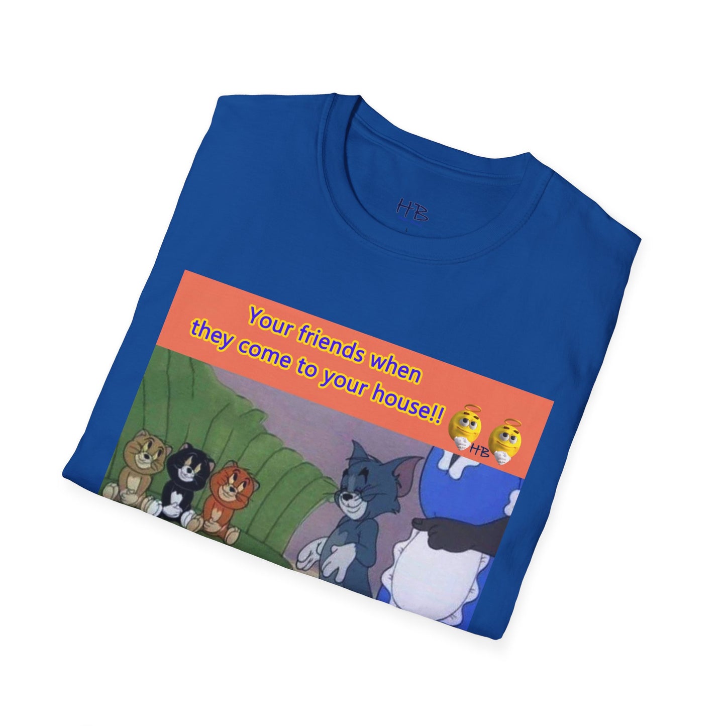 Tom and his innocent looking little friends in front of Mammy