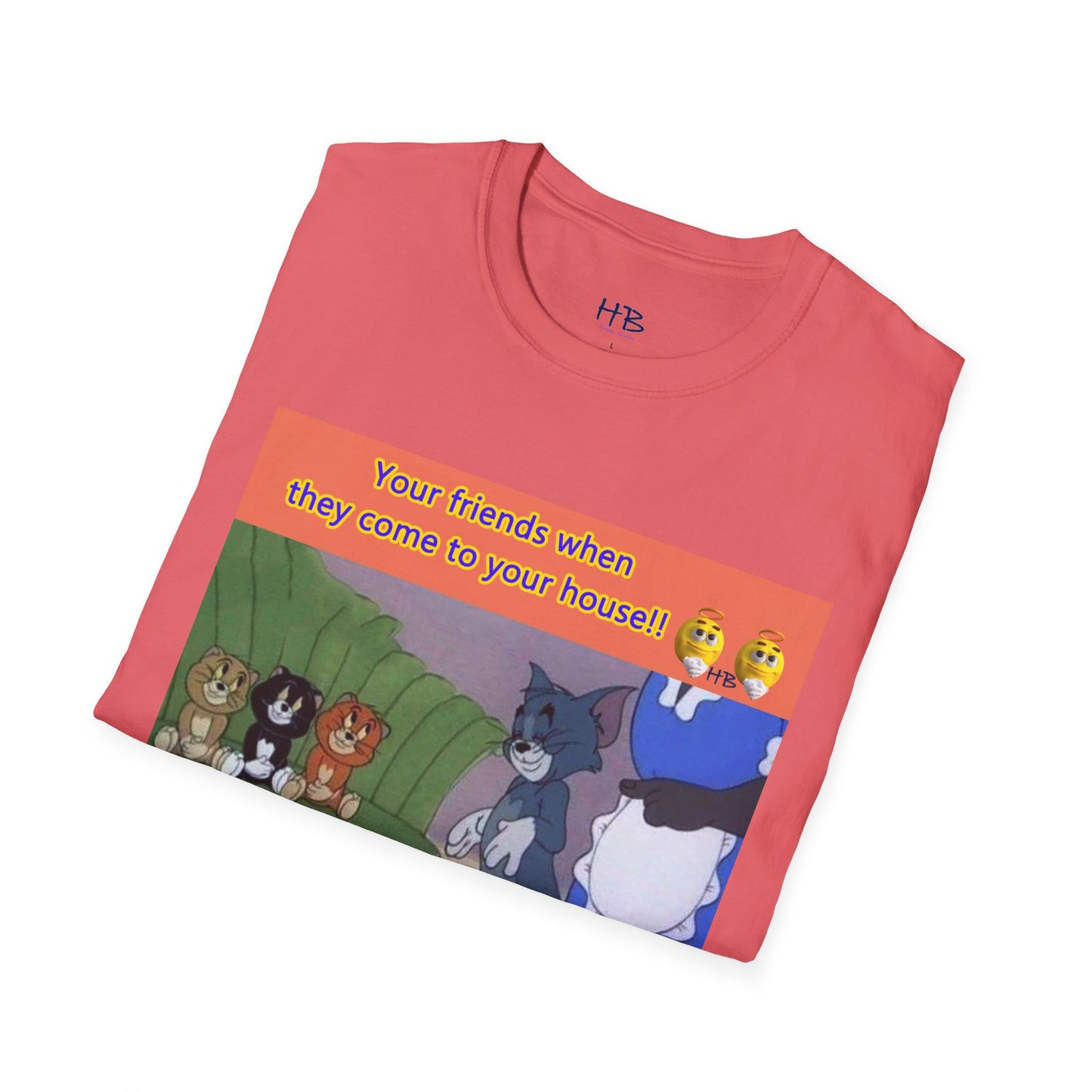 Tom and his innocent looking little friends in front of Mammy