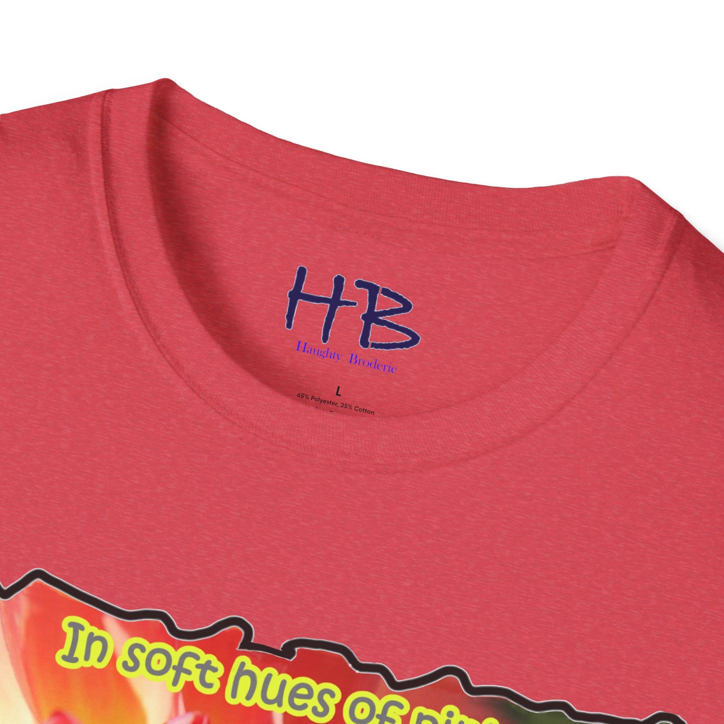 Experience the gentle allure as a pink flower gracefully reveals its exquisite beauty in soft shades of pink