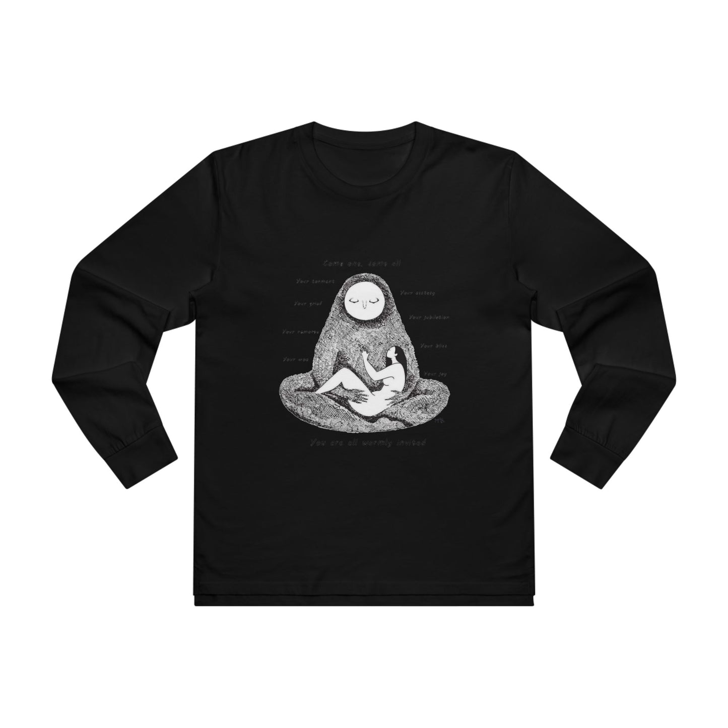Get Yours Now -- Come one, come all  (Men's Base Longsleeve Tee - All-Season Wear)