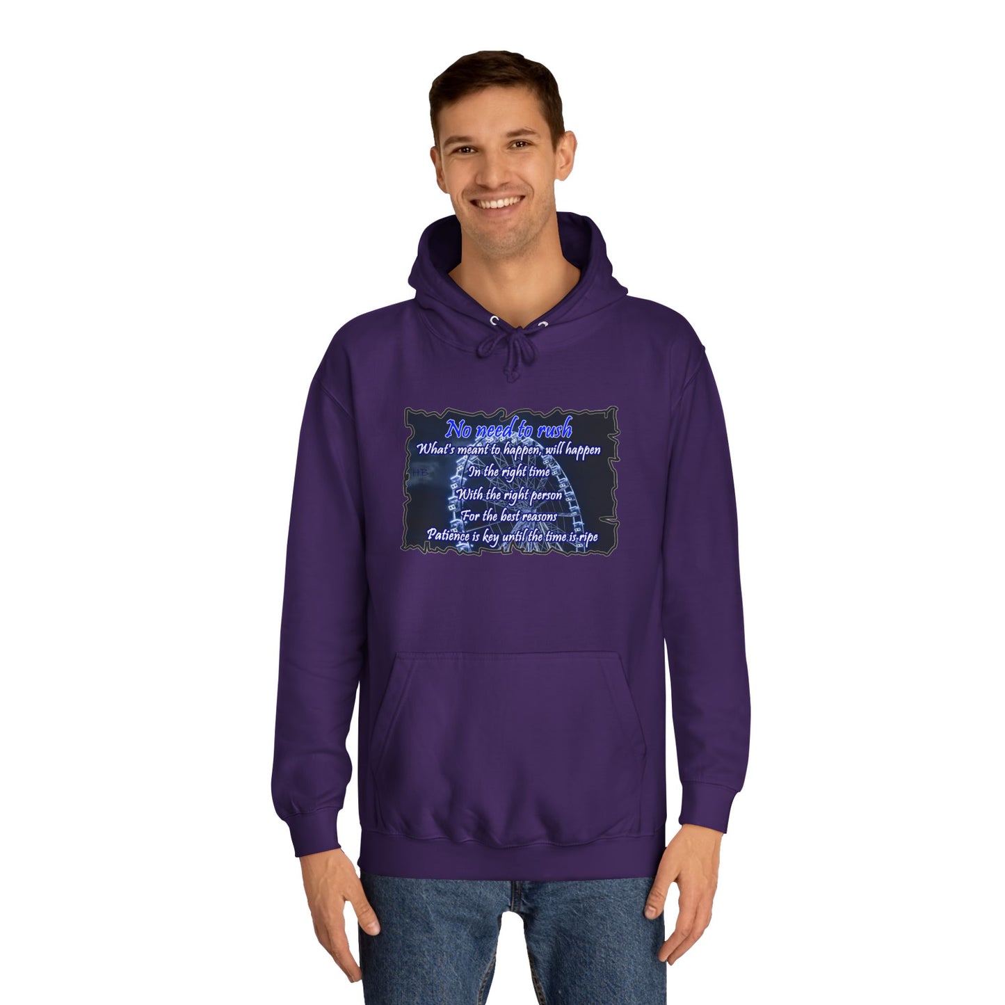 Get Yours Now -- No need to rush (Hoodie - Cozy and Durable)