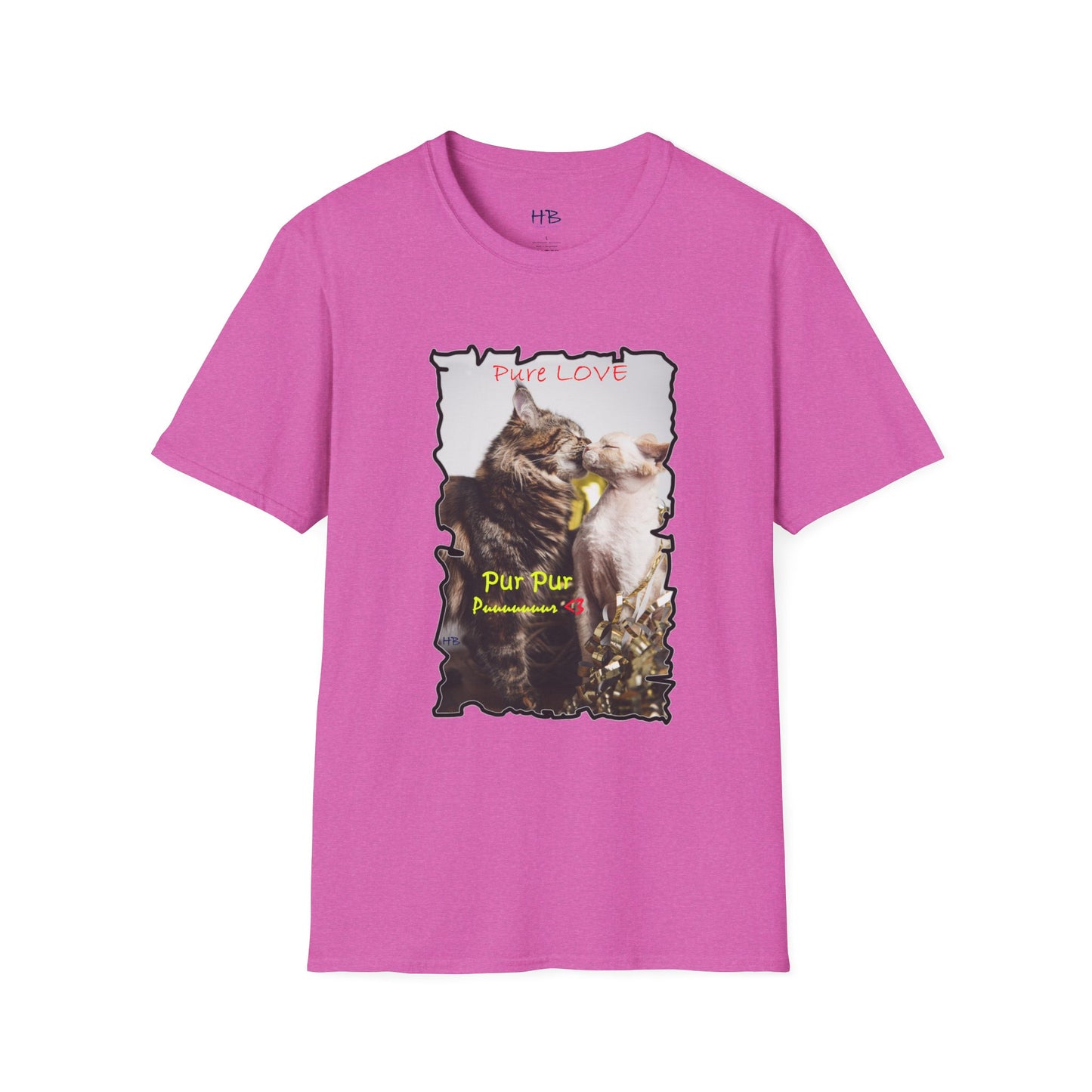 Pure LOVE Cats kissing