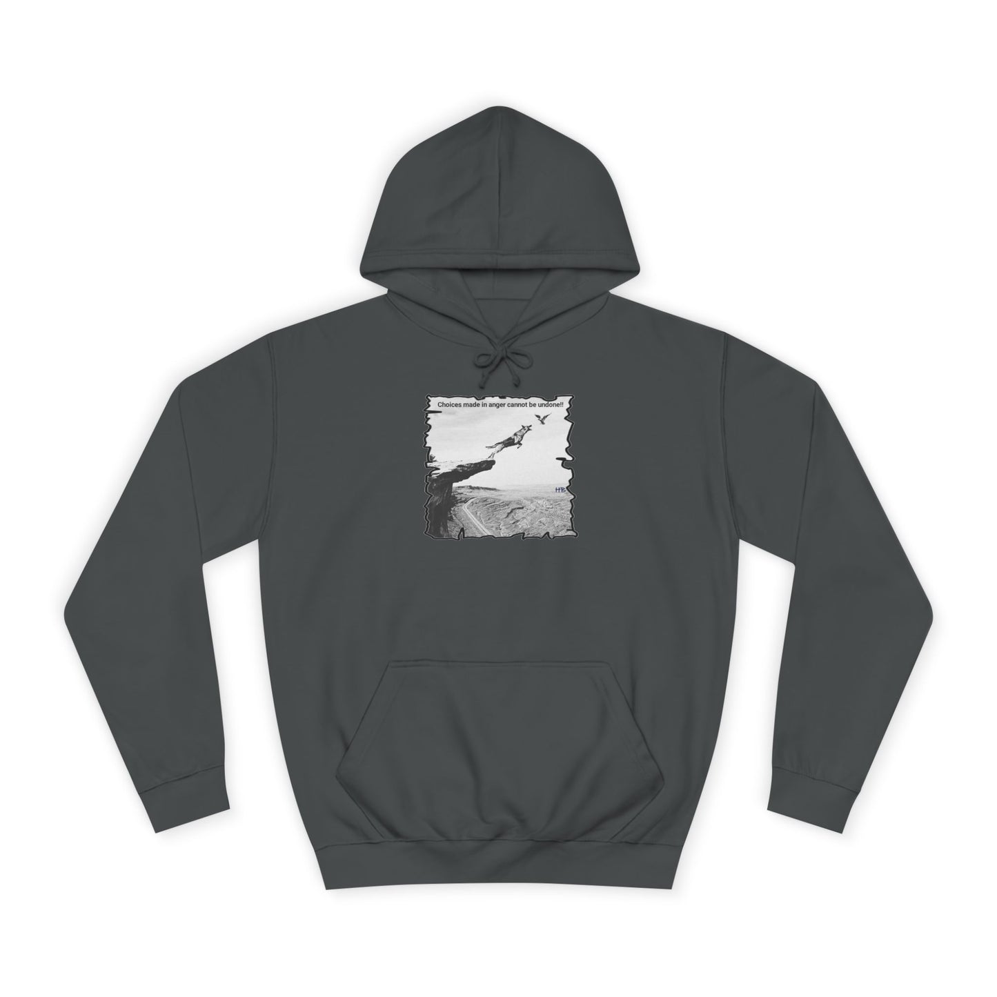 UnWise Woof Cliffhanger Choice Anger's Edge (Hoodie - Cozy and Durable)