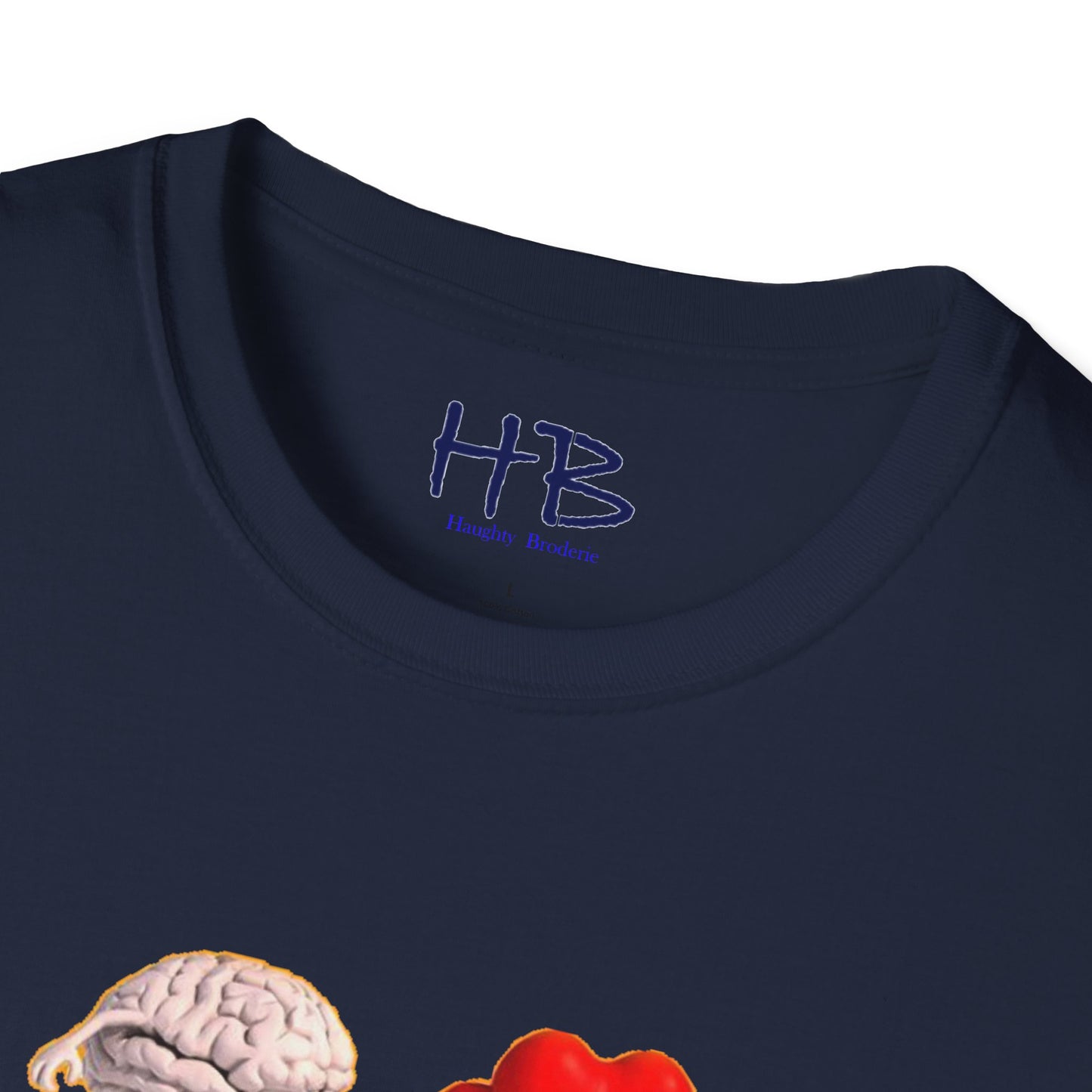 Embracing the Heart-Mind Connection: A Visual Reminder to Follow Your Heart with brain's logic