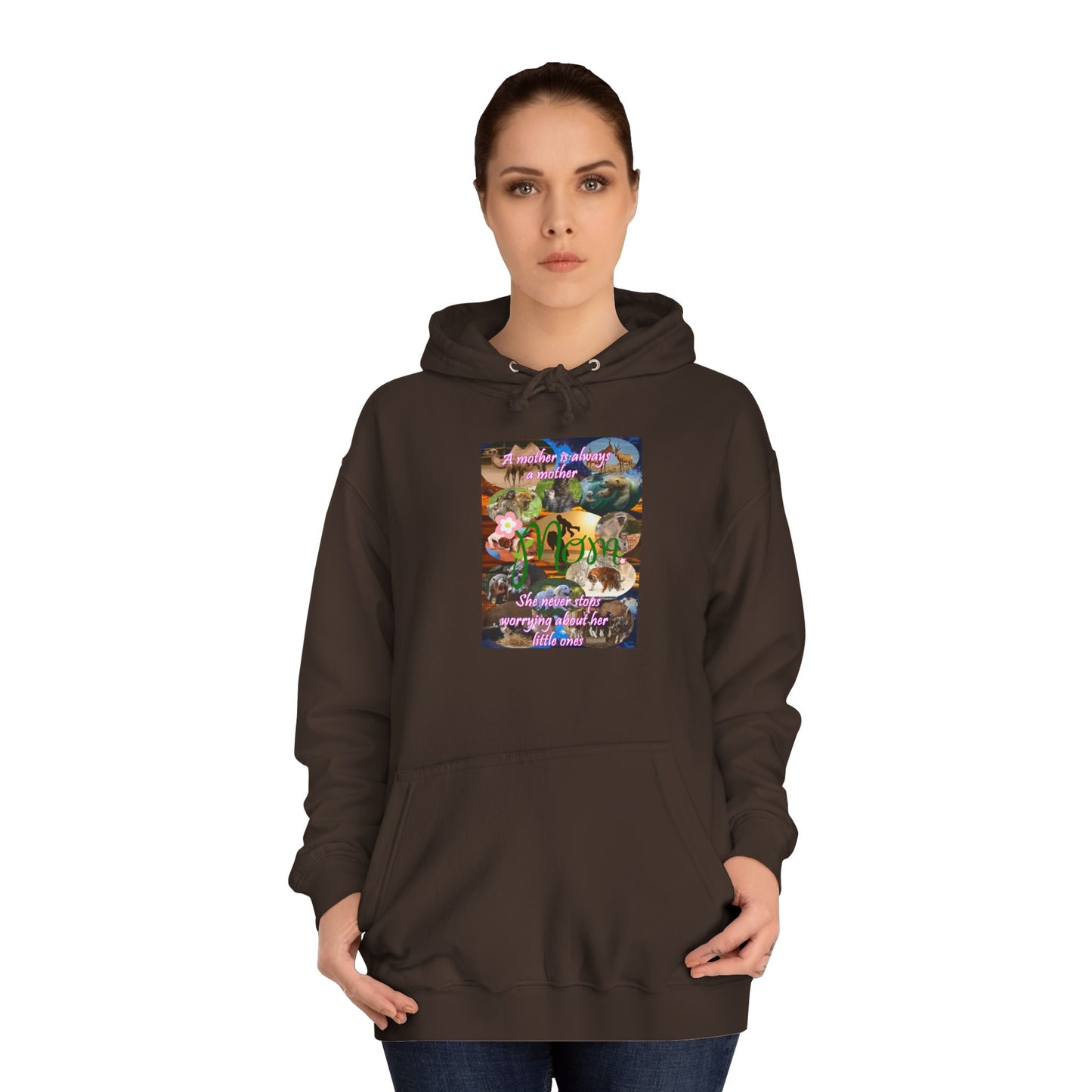 A mother is always a mother (Hoodie - Cozy and Durable)