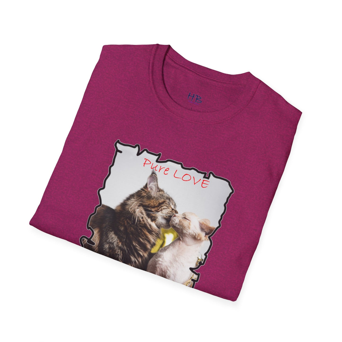 Pure LOVE Cats kissing