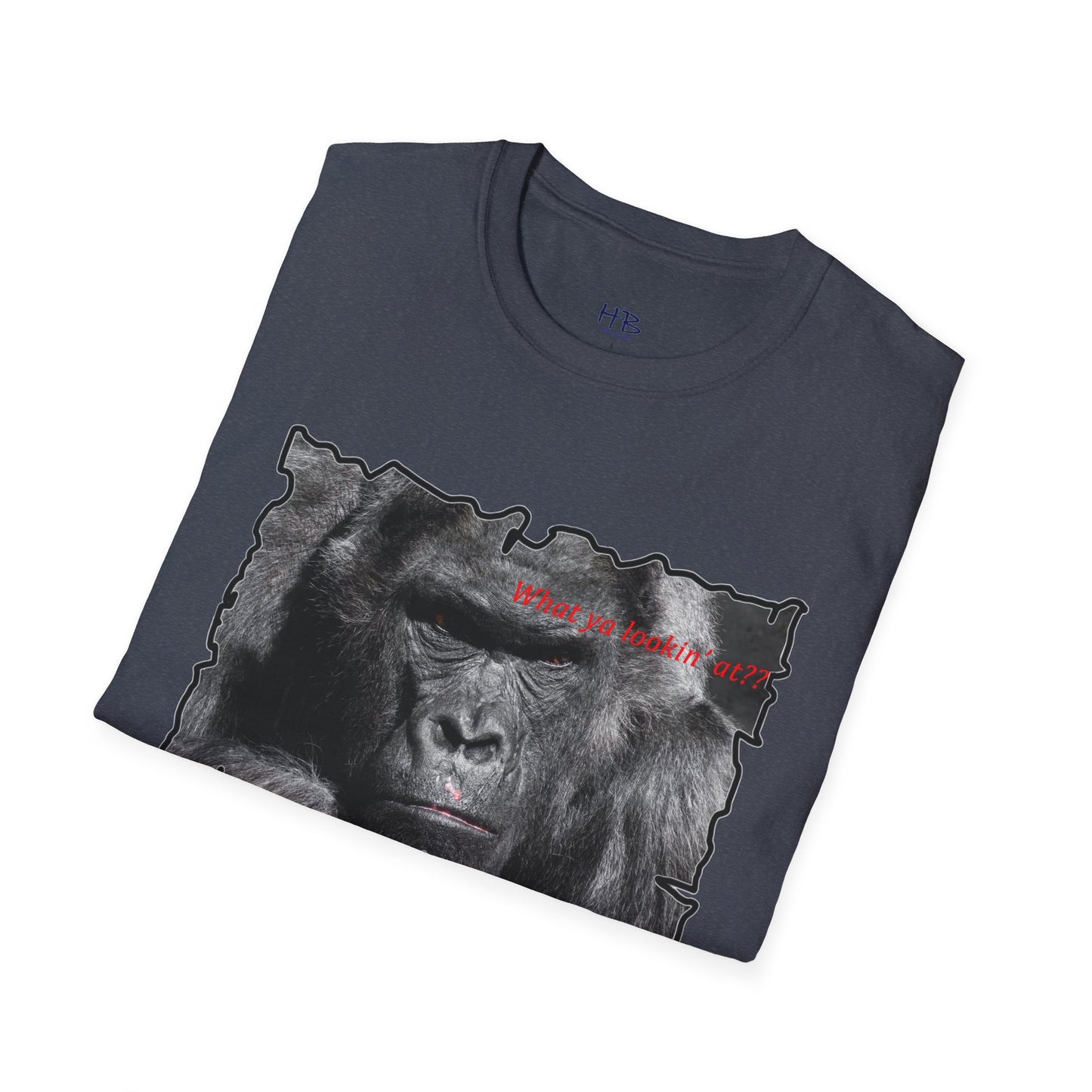 Fearless Fierce Frown and Bold Gorilla Power What ya lookin' at?