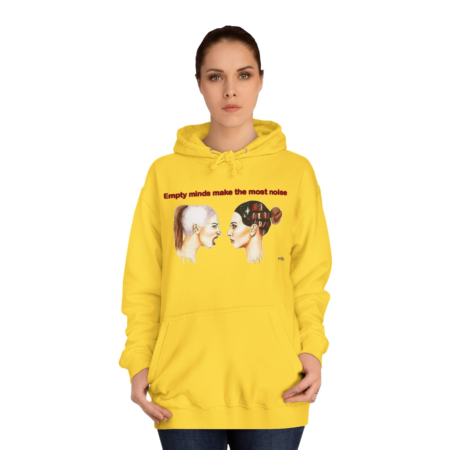 Get Yours Now -- Noiseless Nobility to Educate with The Power of Quiet Intellect (Hoodie - Cozy and Durable)
