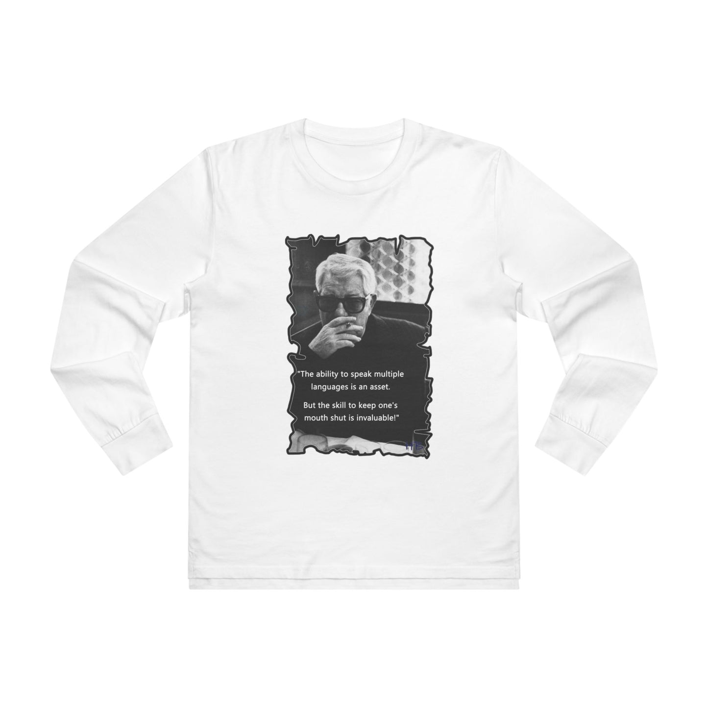 Ability to keep quiet (Men's Base Longsleeve Tee - All-Season Wear)