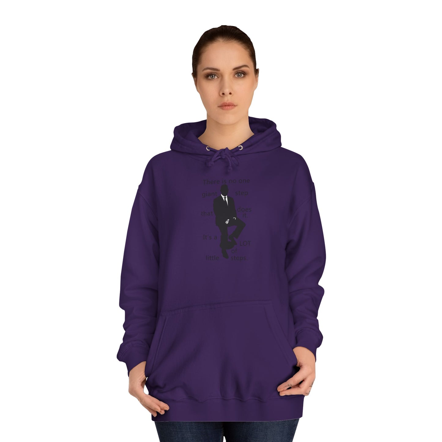 Get Yours Now -- Consistent Gradual Growth Steady Progress (Hoodie - Cozy and Durable)