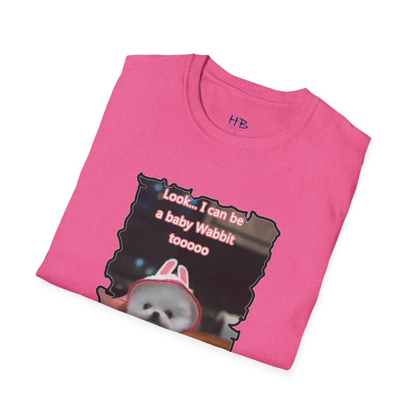 Bichon Maltese puppy dressed in a cute rabbit costume