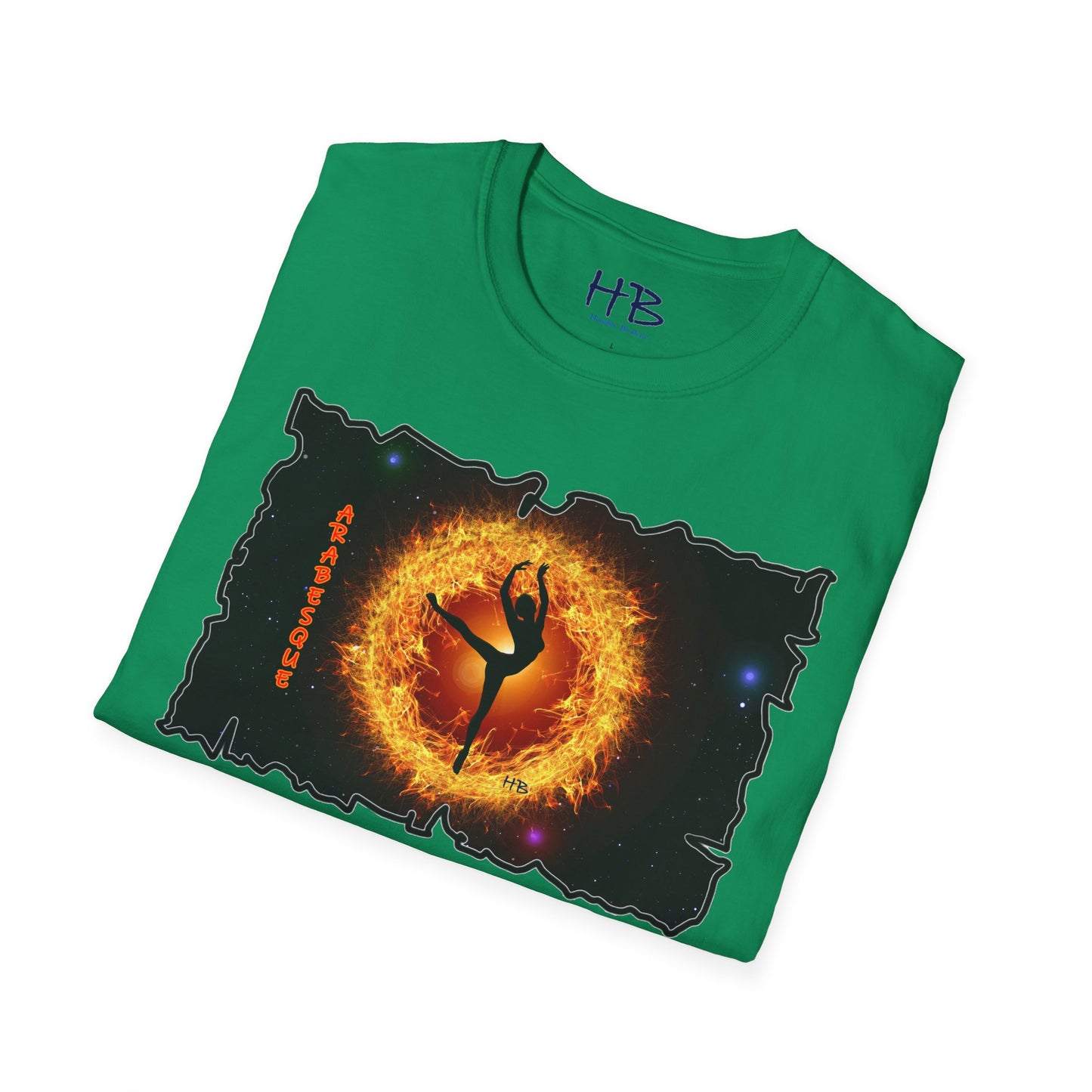 Circles of Enchantment around Cosmic Elegance: Embrace the Grace of the Arabesque